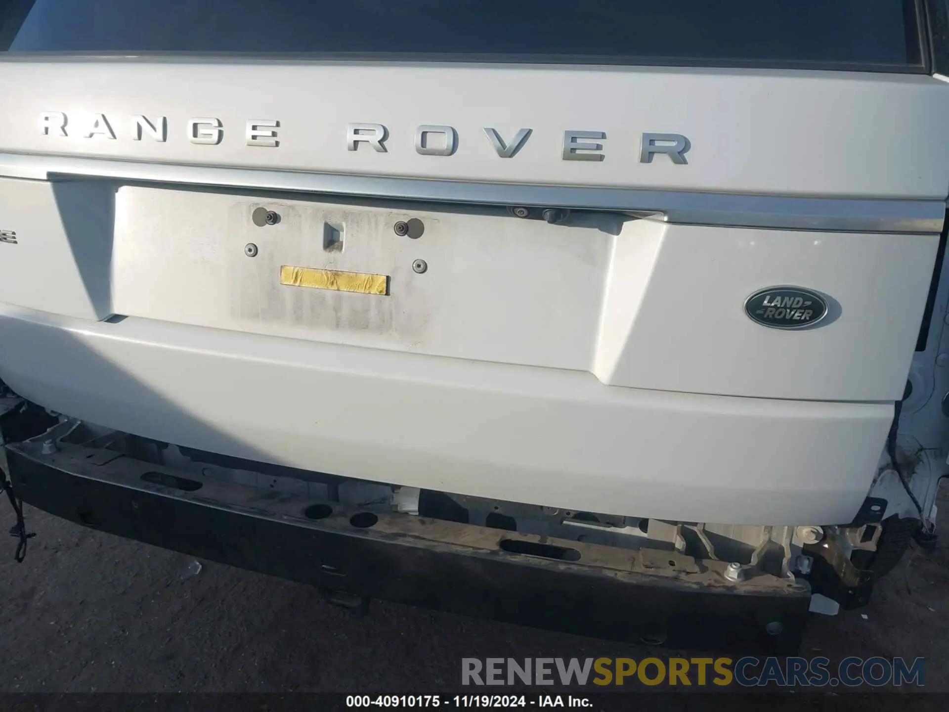 6 Фотография поврежденного автомобиля SALGS2SV3KA547623 LAND ROVER RANGE ROVER 2019