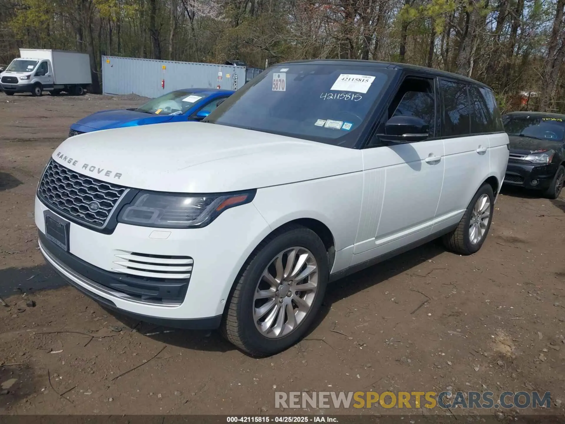 2 Фотография поврежденного автомобиля SALGS2SV4KA557464 LAND ROVER RANGE ROVER 2019