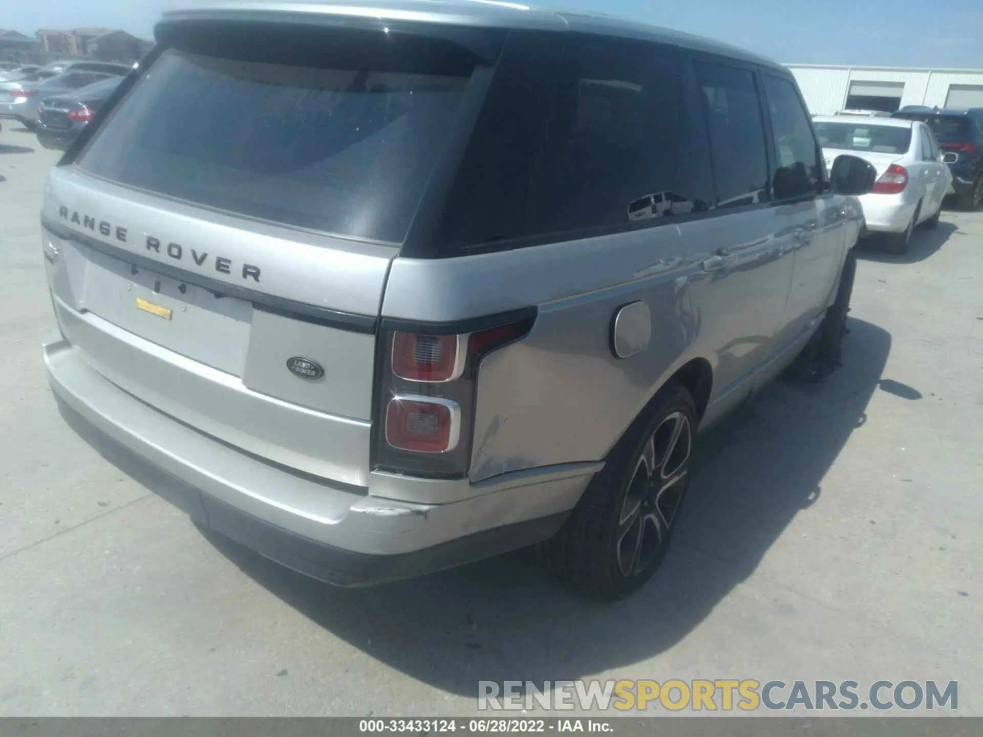 4 Photograph of a damaged car SALGS2SV5KA541094 LAND ROVER RANGE ROVER 2019