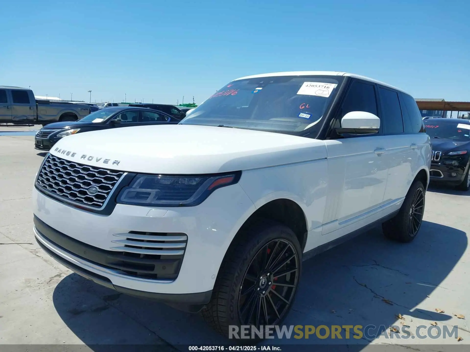 2 Фотография поврежденного автомобиля SALGS2SV5KA542892 LAND ROVER RANGE ROVER 2019