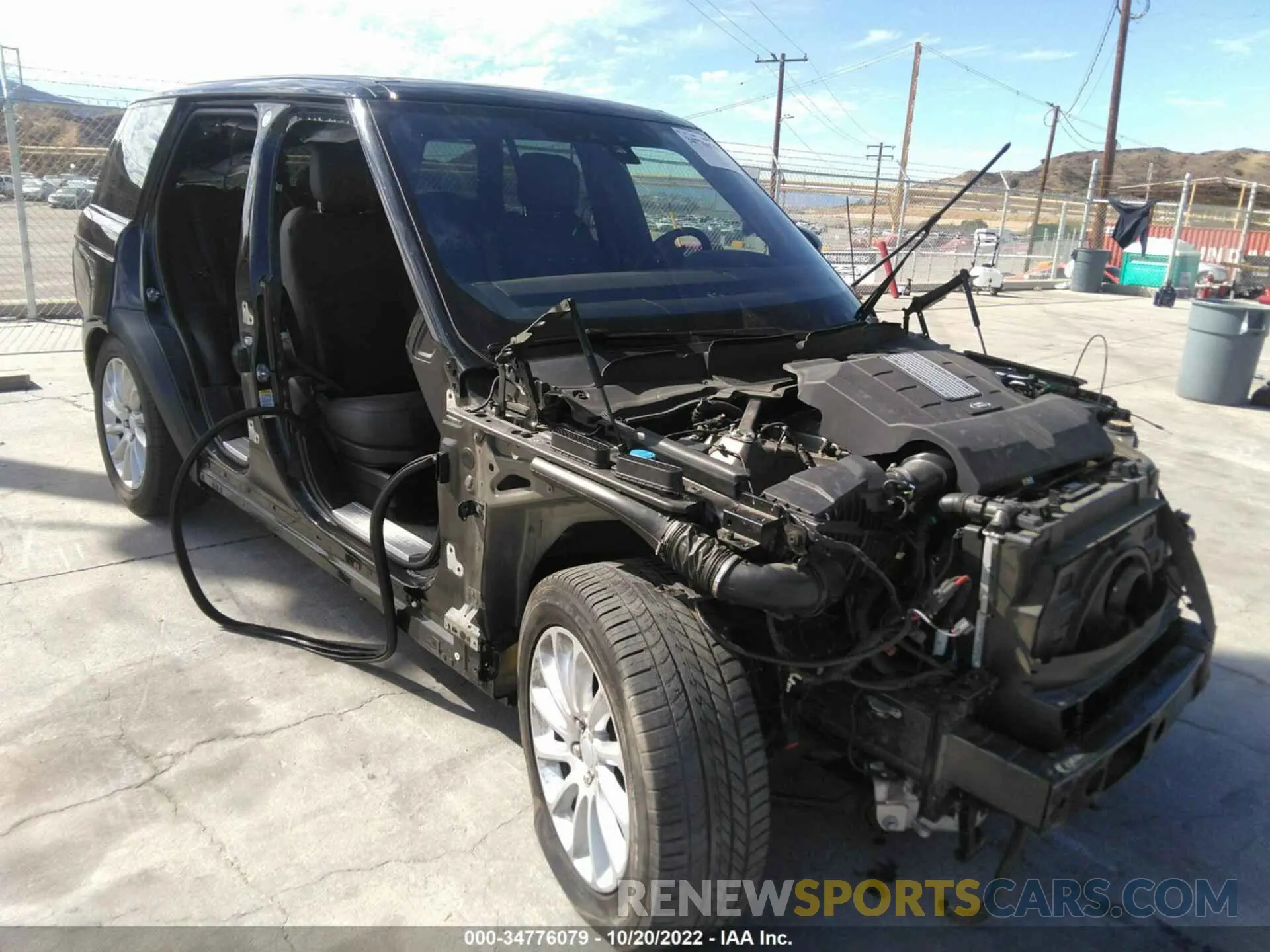 6 Photograph of a damaged car SALGS2SV7KA542876 LAND ROVER RANGE ROVER 2019