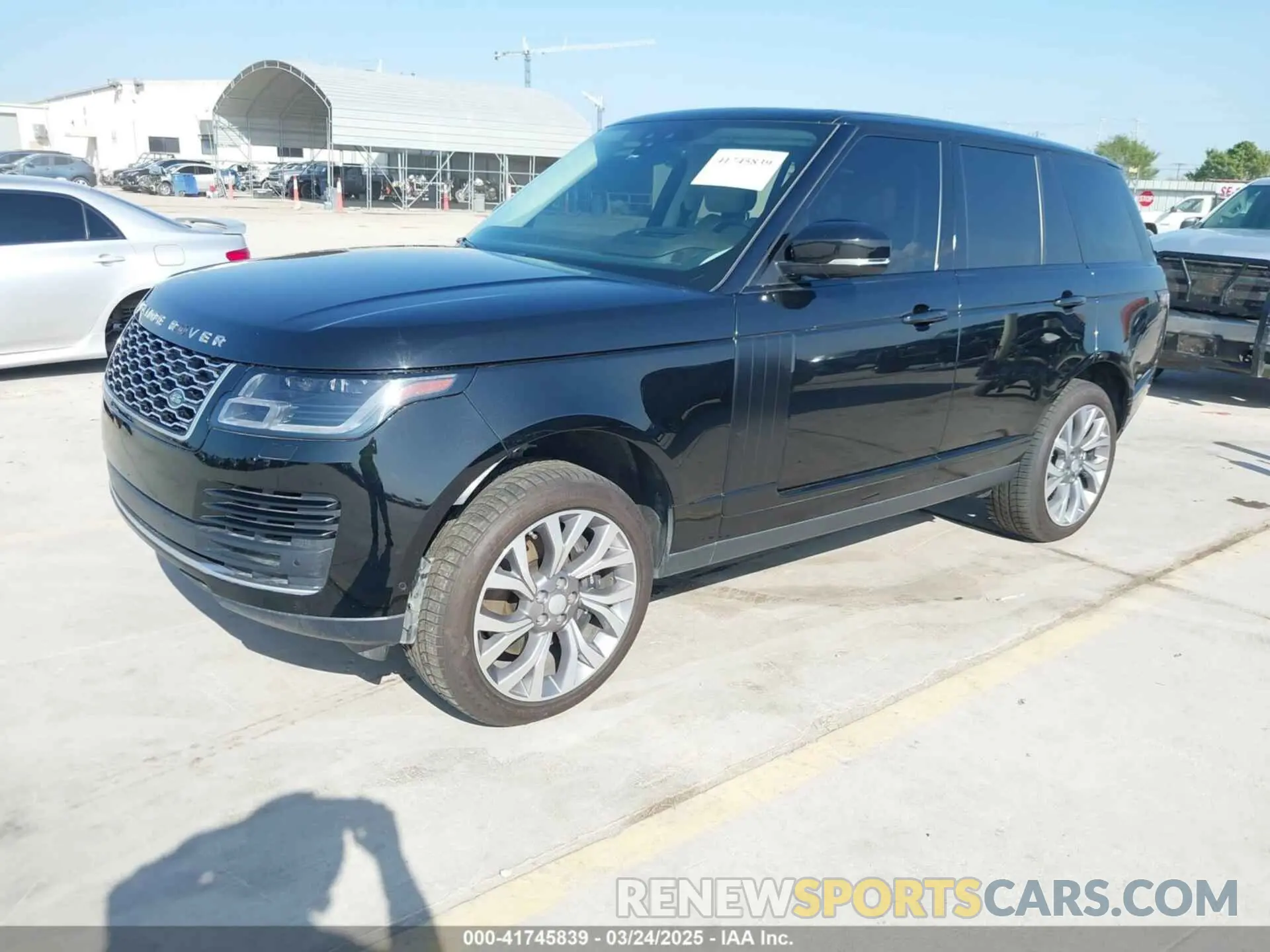2 Photograph of a damaged car SALGS2SV9KA552826 LAND ROVER RANGE ROVER 2019