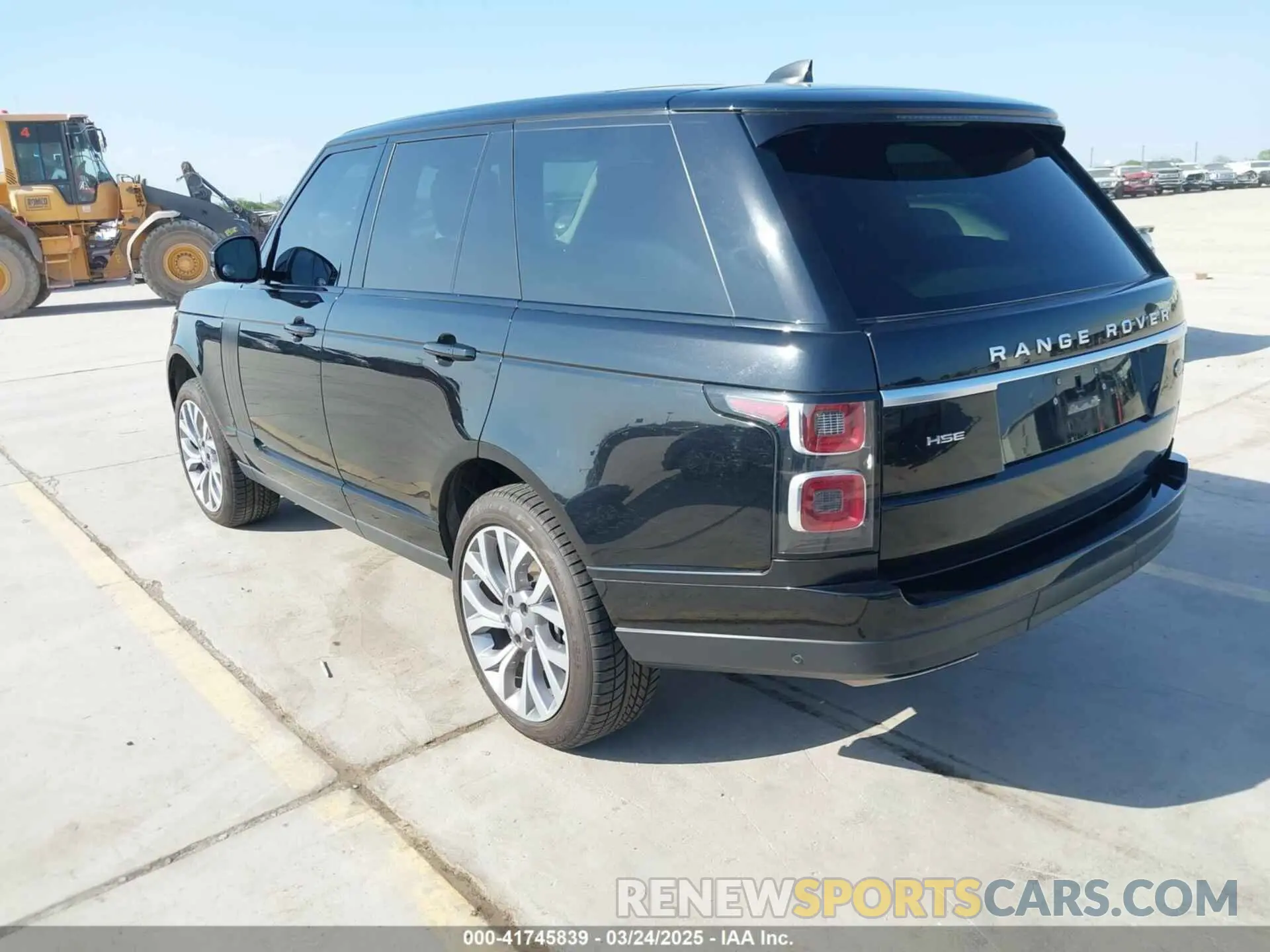 3 Photograph of a damaged car SALGS2SV9KA552826 LAND ROVER RANGE ROVER 2019
