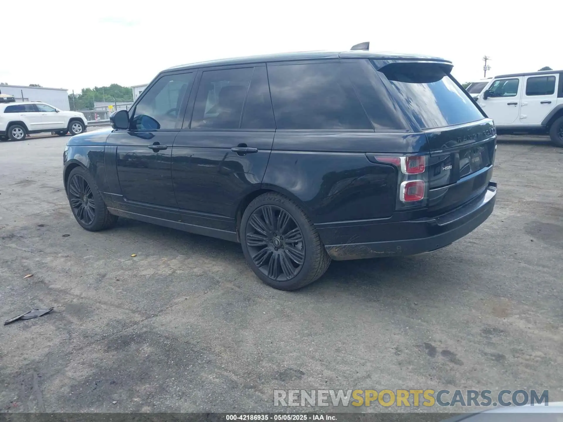 3 Фотография поврежденного автомобиля SALGS2SVXKA516370 LAND ROVER RANGE ROVER 2019