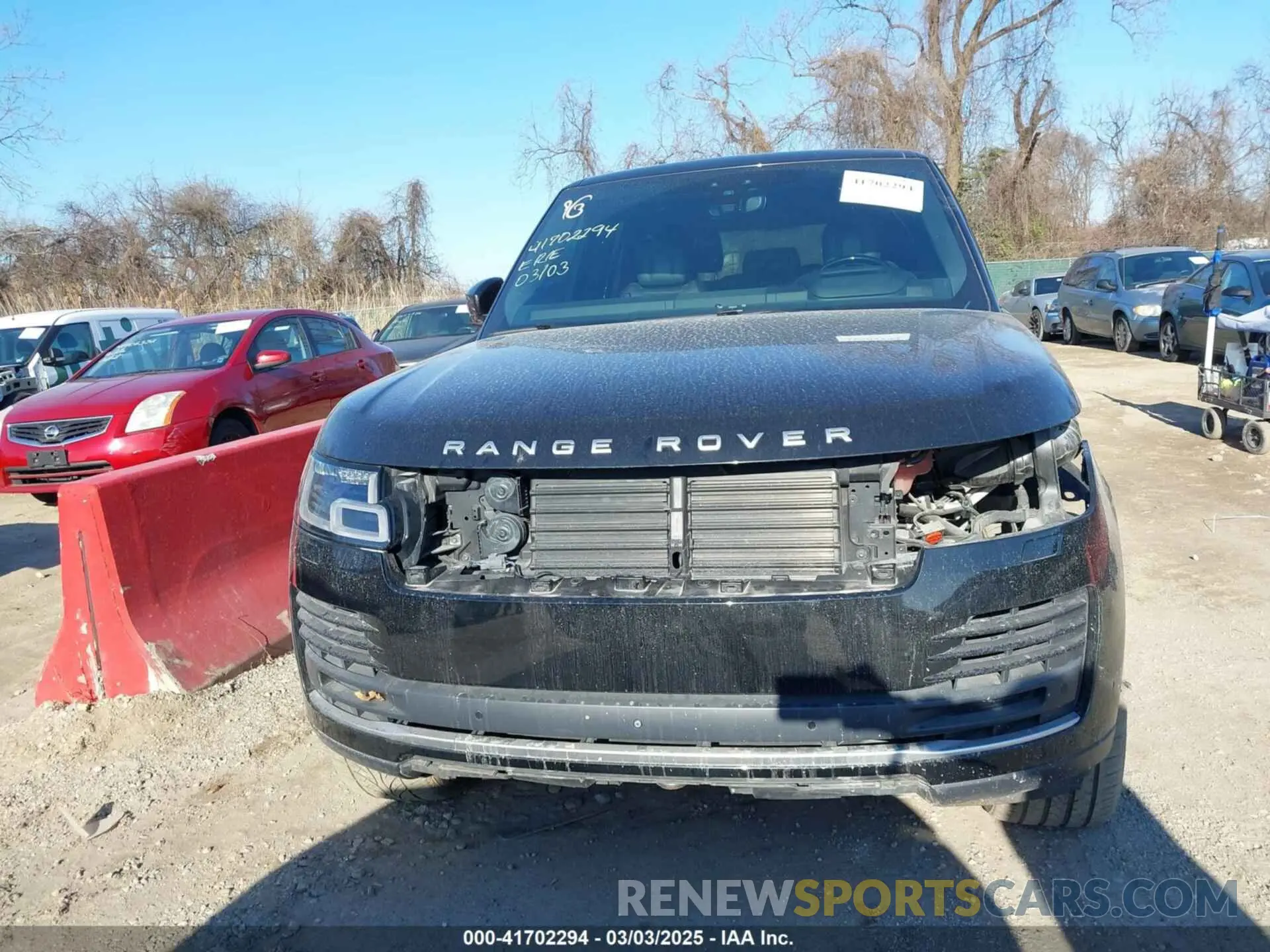 13 Photograph of a damaged car SALGS2SVXKA544332 LAND ROVER RANGE ROVER 2019