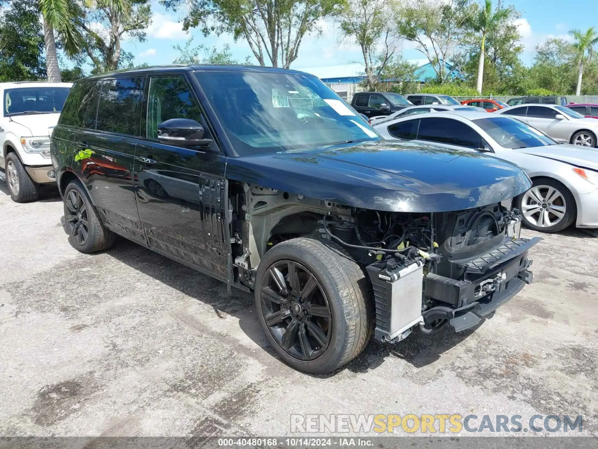 1 Photograph of a damaged car SALGS5RE1KA536921 LAND ROVER RANGE ROVER 2019