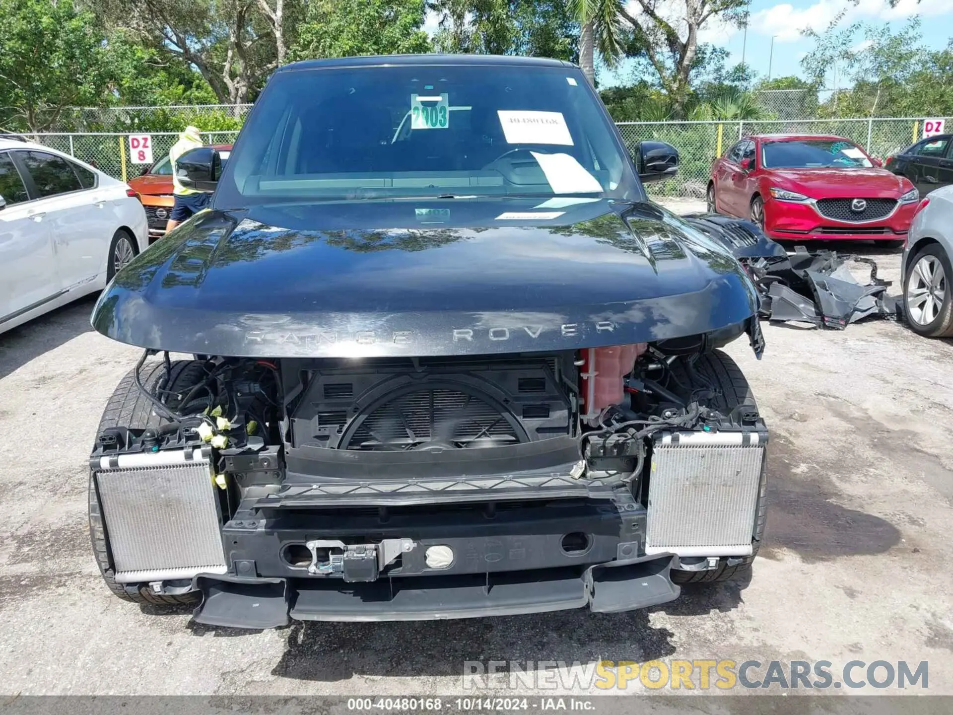13 Photograph of a damaged car SALGS5RE1KA536921 LAND ROVER RANGE ROVER 2019