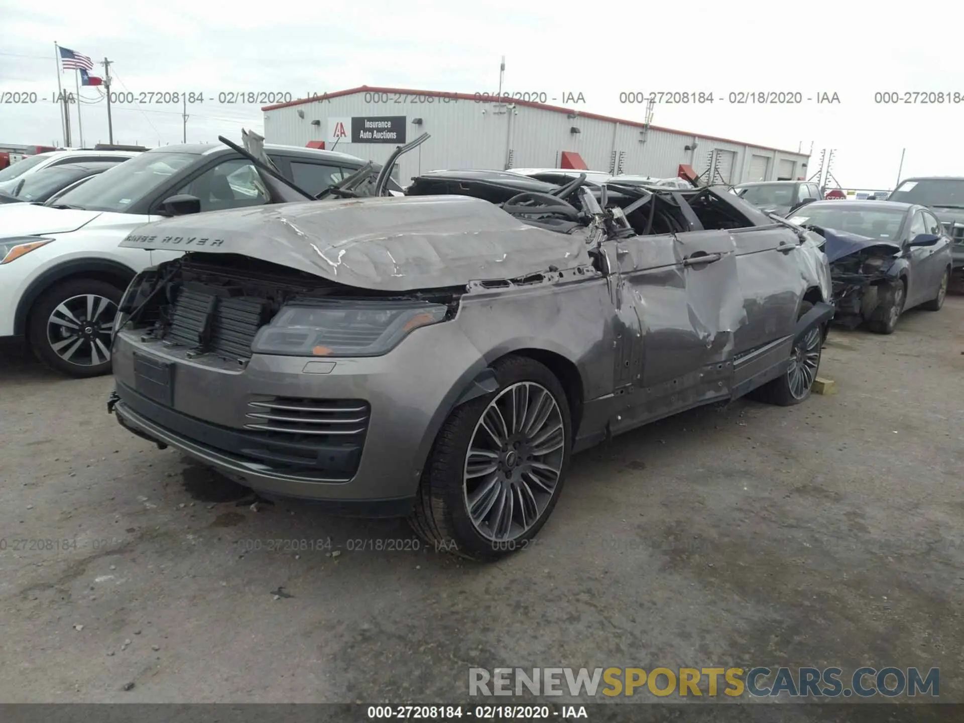 6 Photograph of a damaged car SALGS5RE2KA550438 LAND ROVER RANGE ROVER 2019