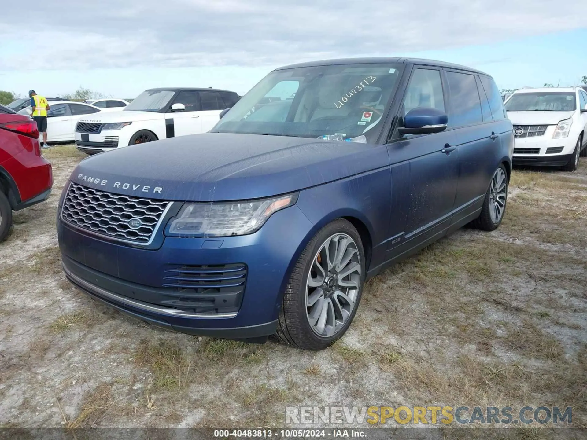 2 Фотография поврежденного автомобиля SALGS5RE4KA527291 LAND ROVER RANGE ROVER 2019