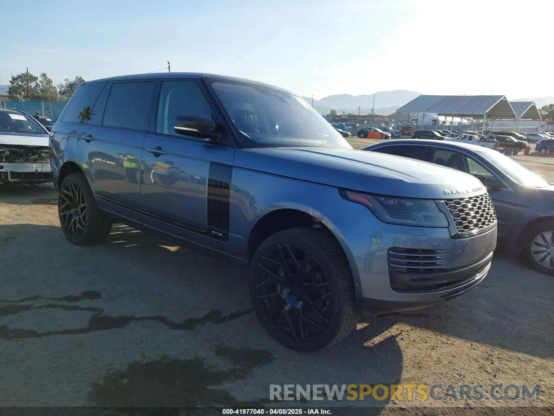 1 Фотография поврежденного автомобиля SALGS5RE7KA527799 LAND ROVER RANGE ROVER 2019