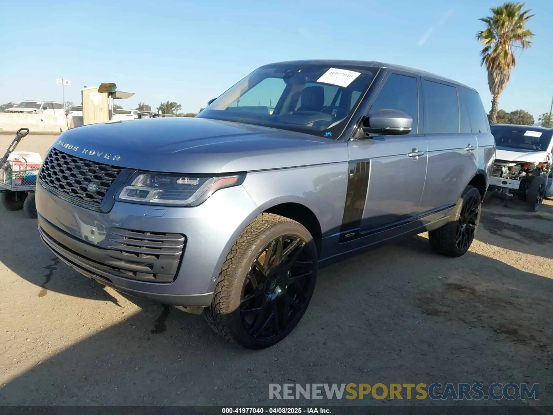 2 Фотография поврежденного автомобиля SALGS5RE7KA527799 LAND ROVER RANGE ROVER 2019