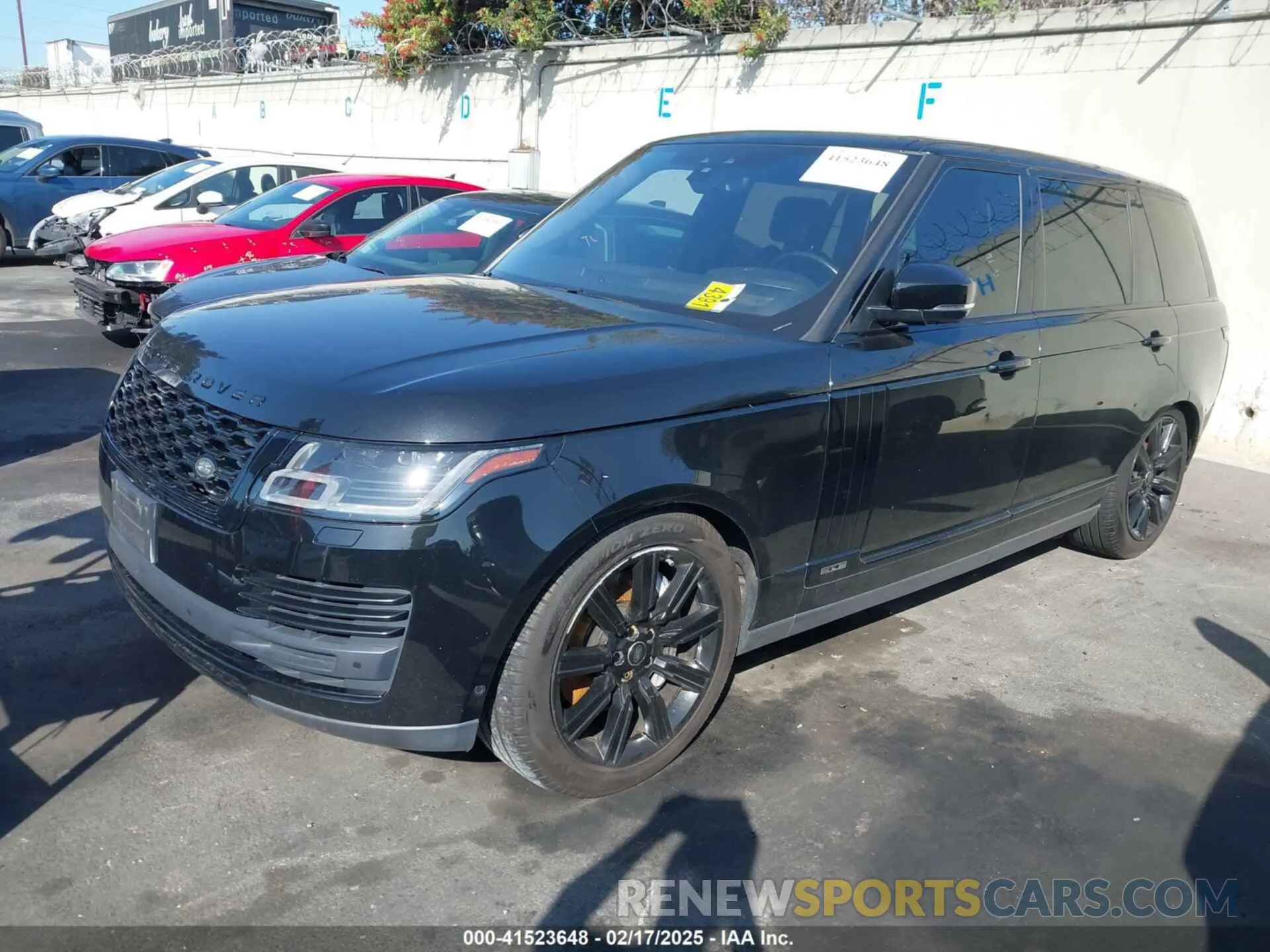 2 Фотография поврежденного автомобиля SALGS5RE7KA547860 LAND ROVER RANGE ROVER 2019