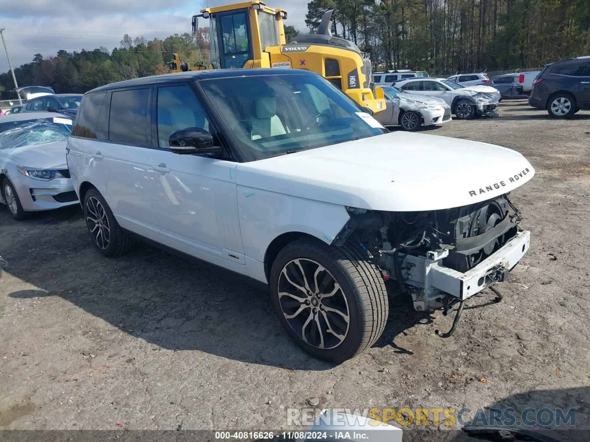 1 Photograph of a damaged car SALGS5RE9KA541283 LAND ROVER RANGE ROVER 2019