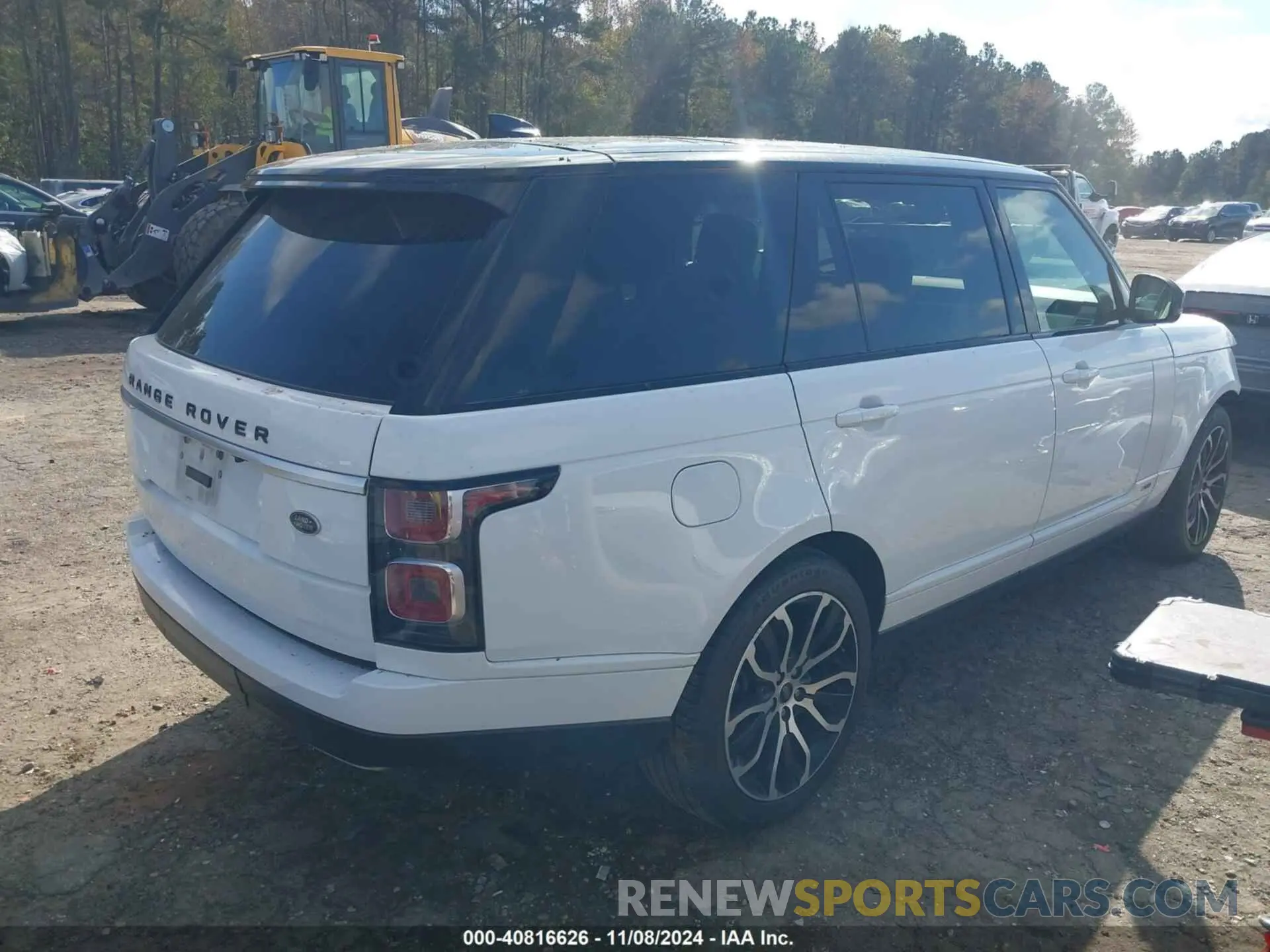 4 Photograph of a damaged car SALGS5RE9KA541283 LAND ROVER RANGE ROVER 2019