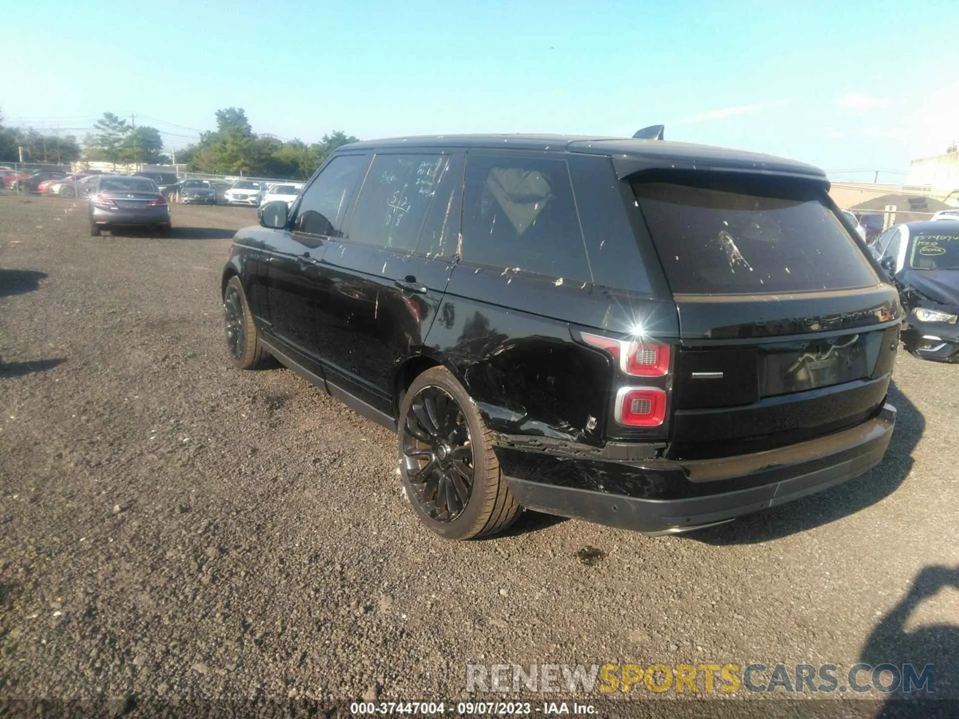 3 Photograph of a damaged car SALGS5REXKA529112 LAND ROVER RANGE ROVER 2019