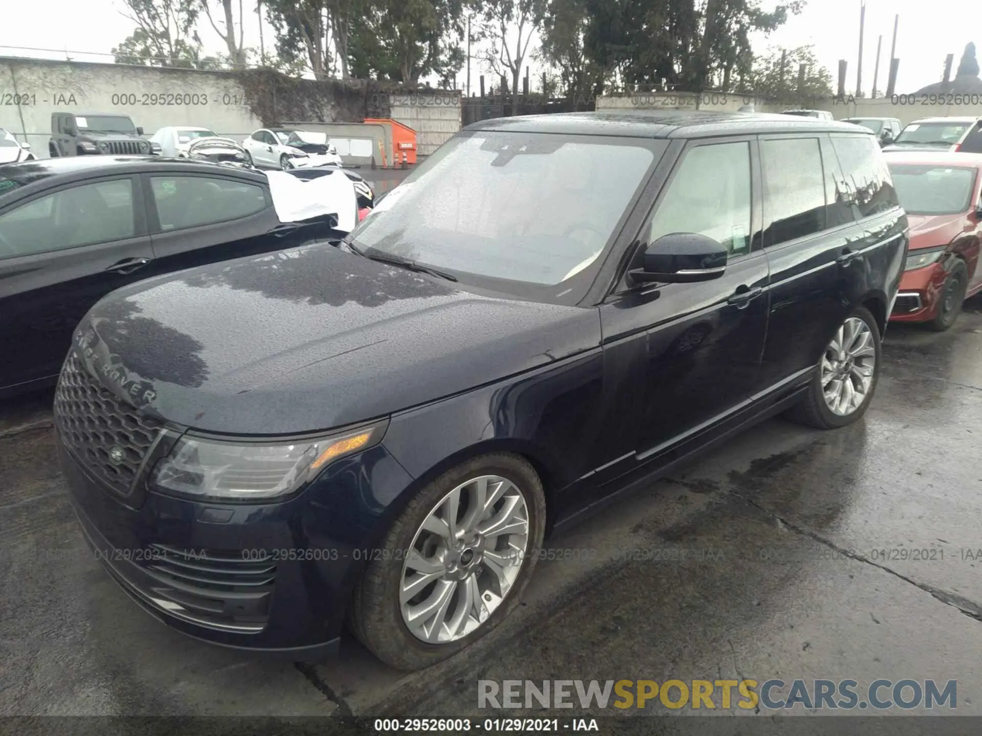 2 Photograph of a damaged car SALGR2SU3LA404322 LAND ROVER RANGE ROVER 2020