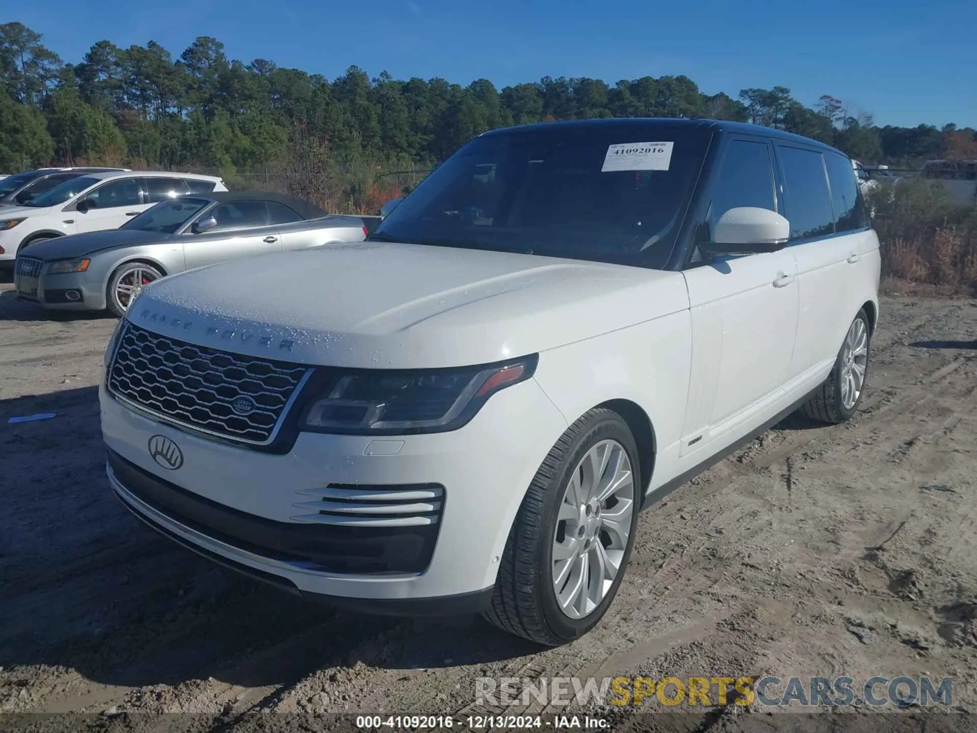 2 Фотография поврежденного автомобиля SALGS5SE1LA590876 LAND ROVER RANGE ROVER 2020