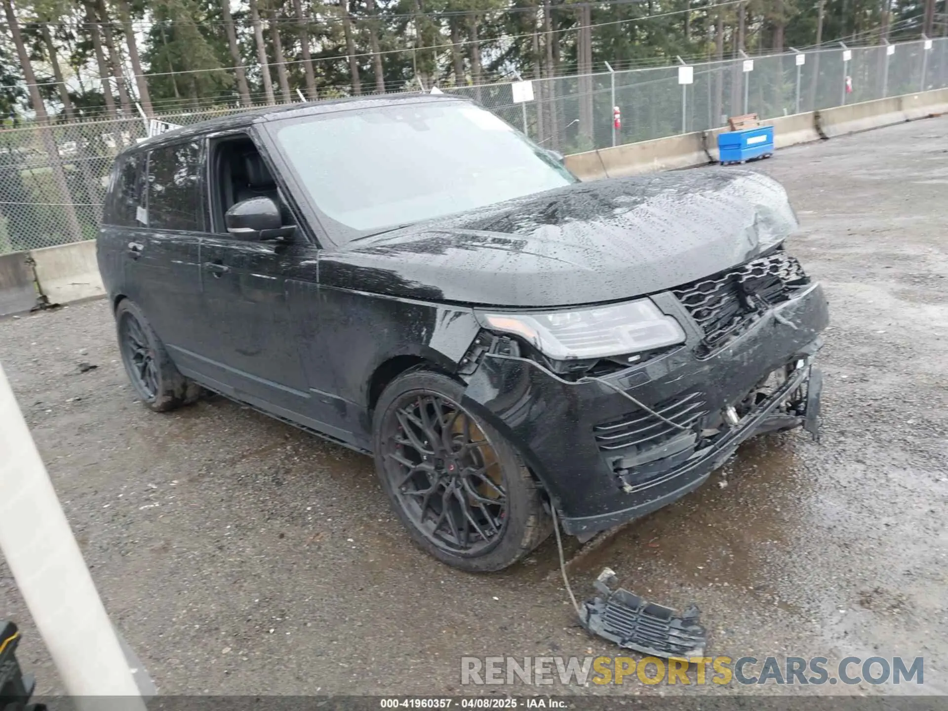 1 Photograph of a damaged car SALGV5SE6LA403929 LAND ROVER RANGE ROVER 2020