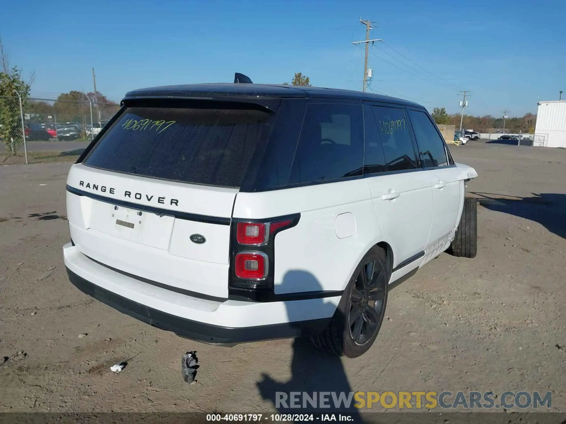 4 Фотография поврежденного автомобиля SALGR2SU6MA418667 LAND ROVER RANGE ROVER 2021