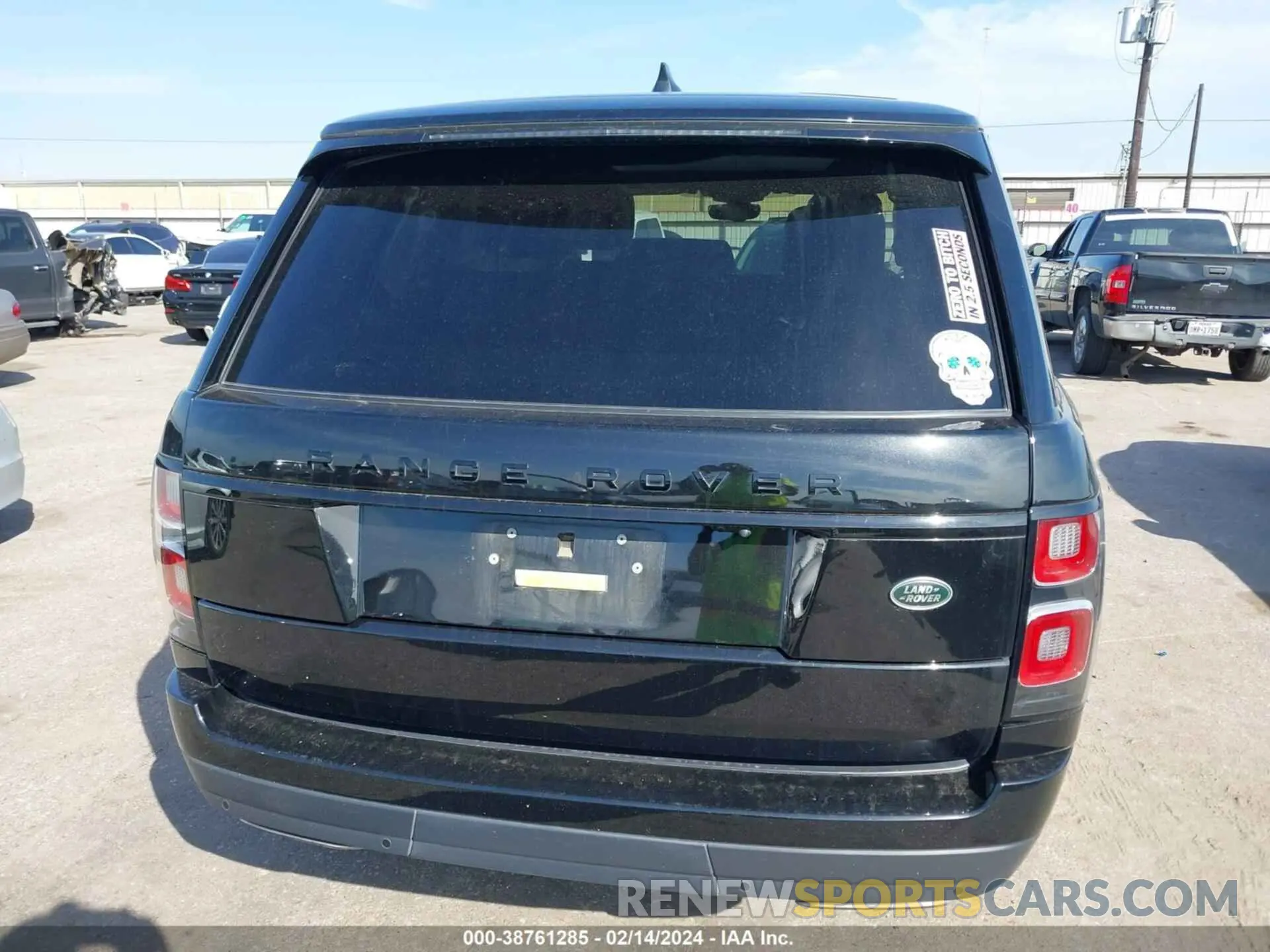 15 Photograph of a damaged car SALGR2SU7MA446882 LAND ROVER RANGE ROVER 2021