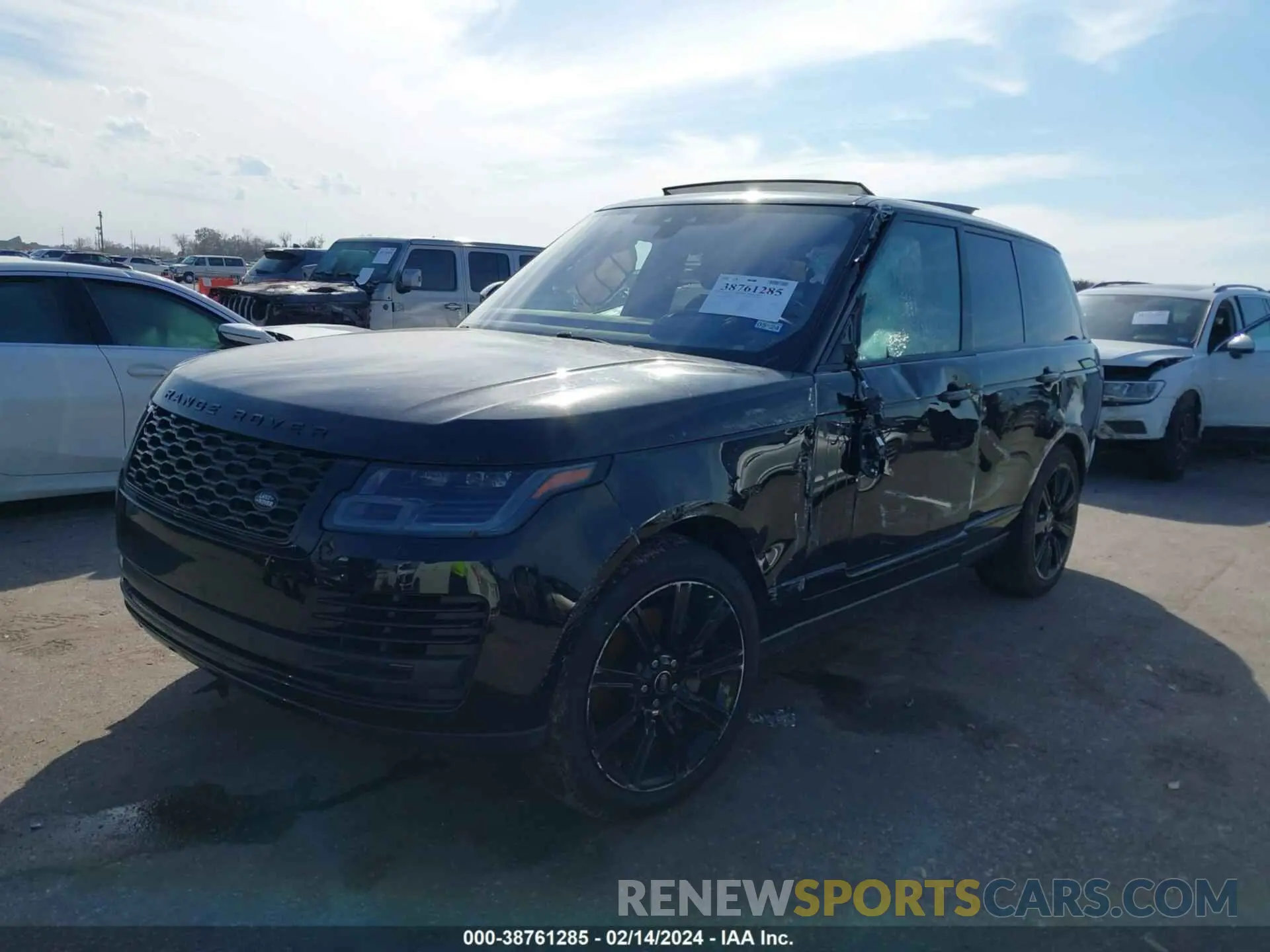 2 Photograph of a damaged car SALGR2SU7MA446882 LAND ROVER RANGE ROVER 2021