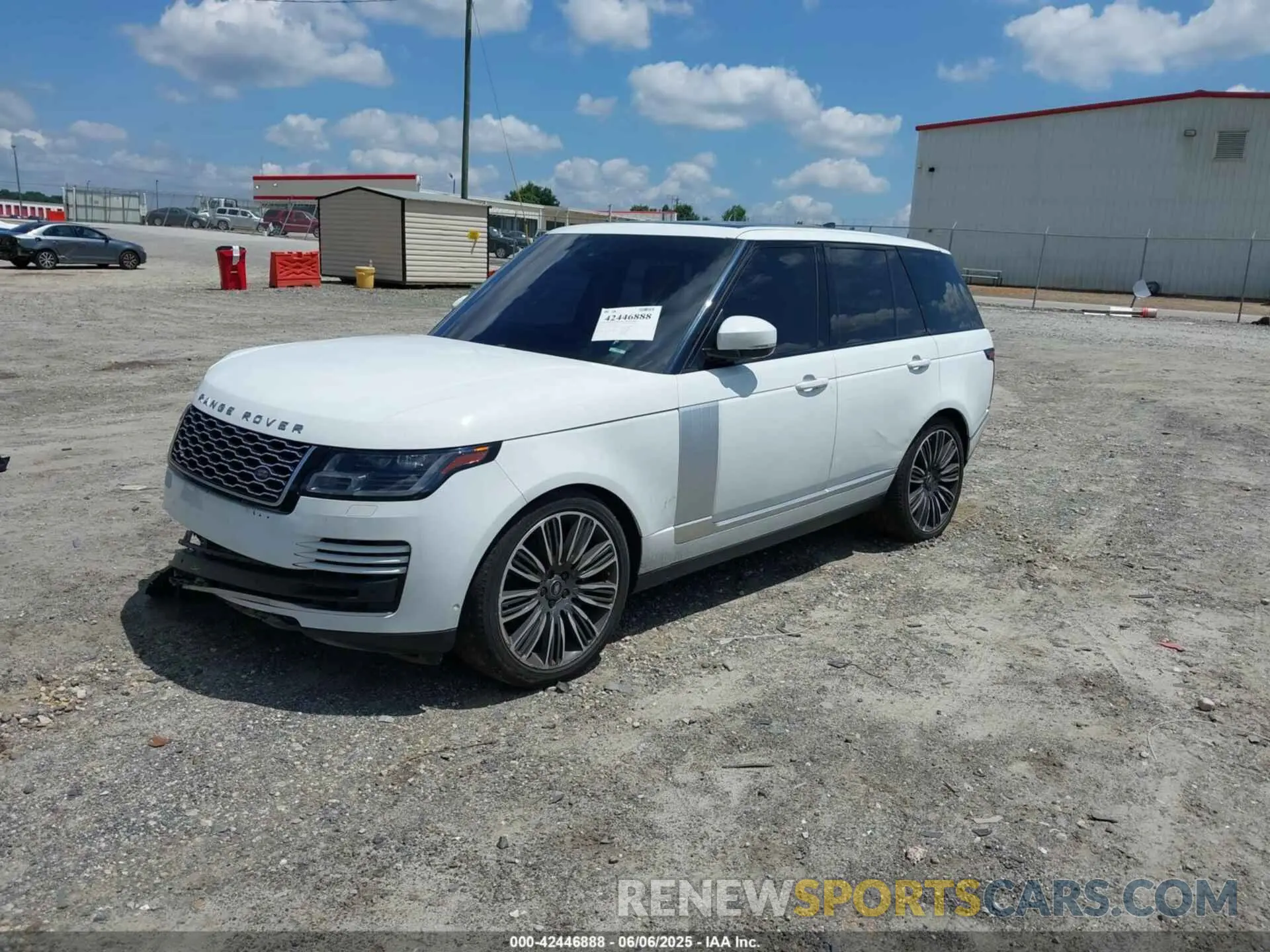 2 Photograph of a damaged car SALGS2RU0MA423843 LAND ROVER RANGE ROVER 2021