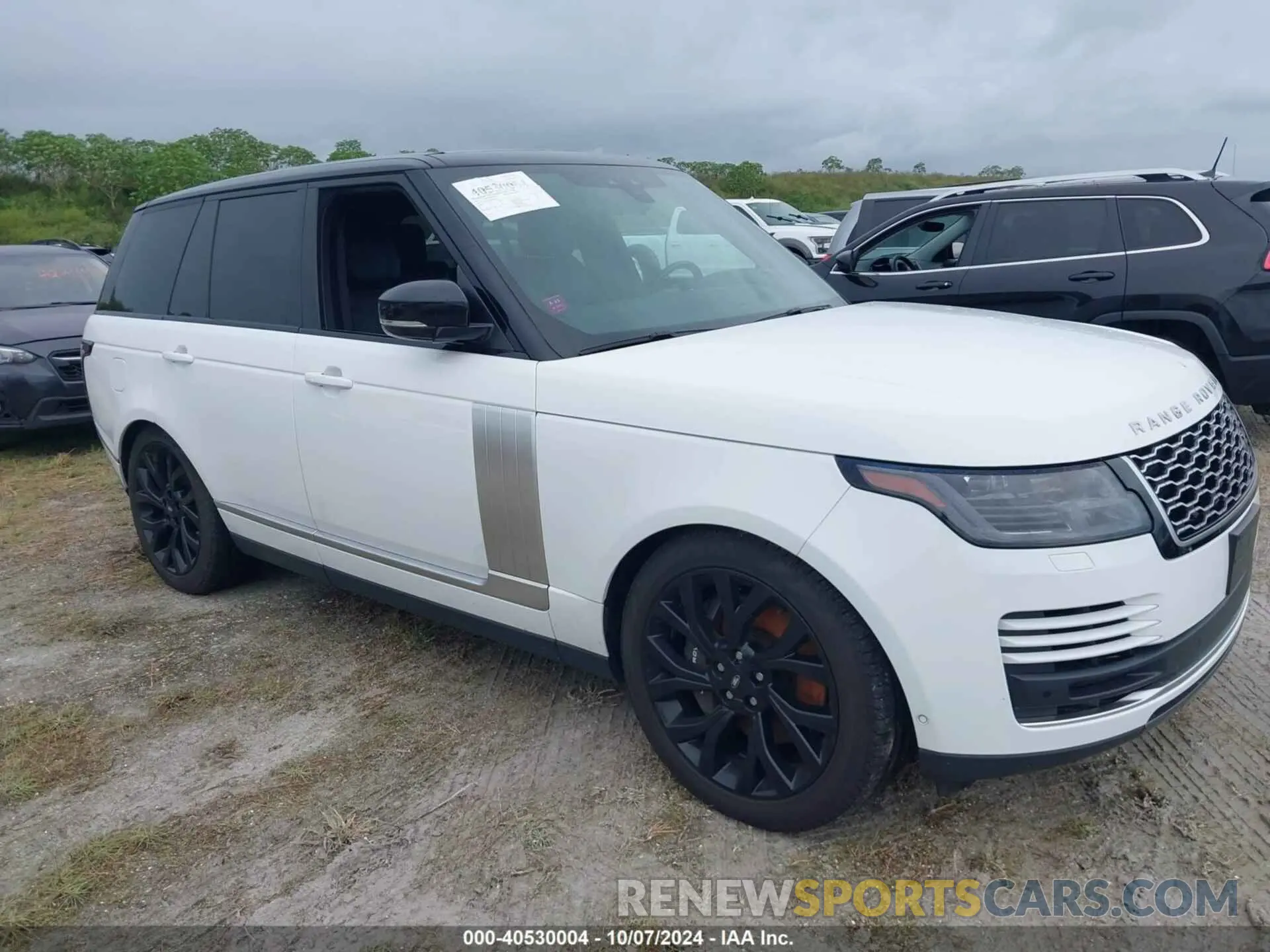 1 Photograph of a damaged car SALGS2RU0MA446717 LAND ROVER RANGE ROVER 2021