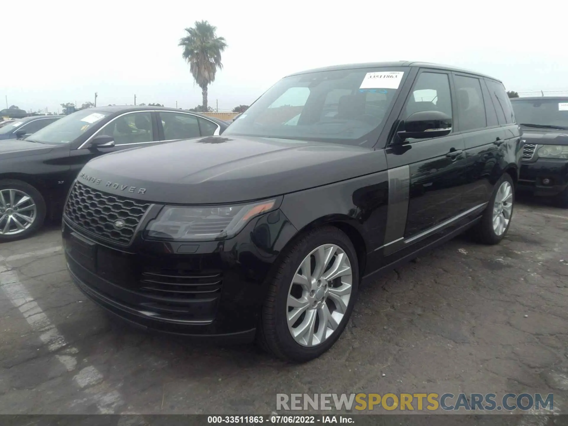 2 Photograph of a damaged car SALGS2RU2MA446735 LAND ROVER RANGE ROVER 2021