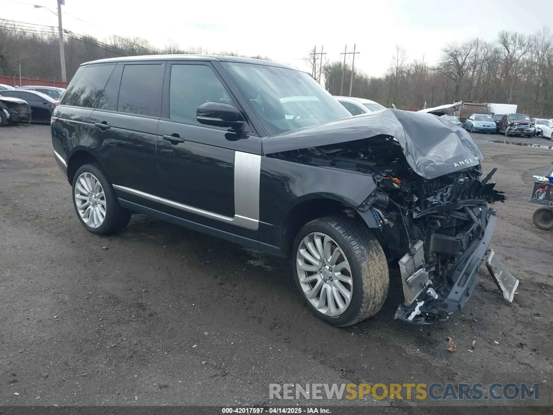 1 Фотография поврежденного автомобиля SALGS2RU3MA422587 LAND ROVER RANGE ROVER 2021