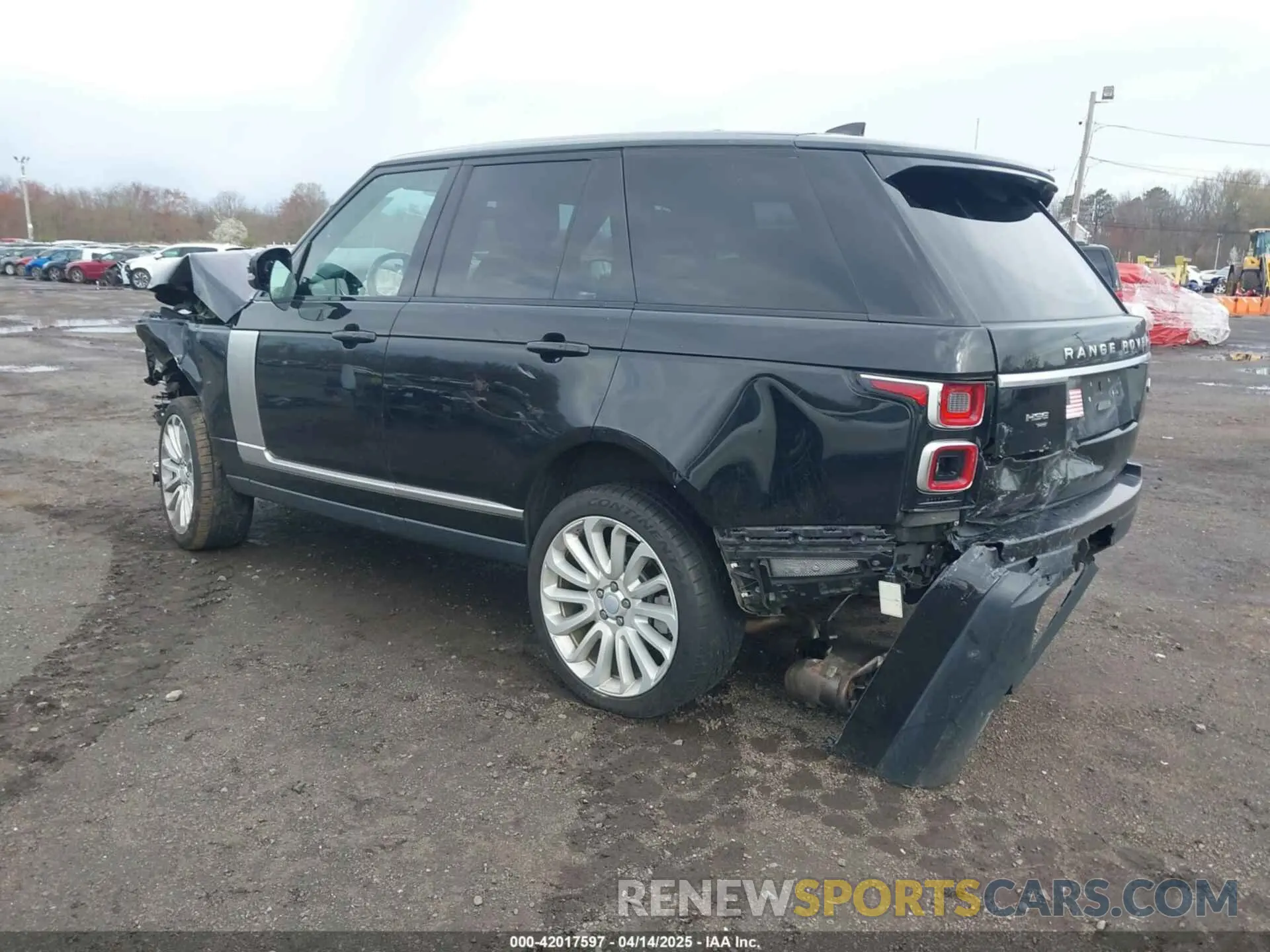 3 Фотография поврежденного автомобиля SALGS2RU3MA422587 LAND ROVER RANGE ROVER 2021