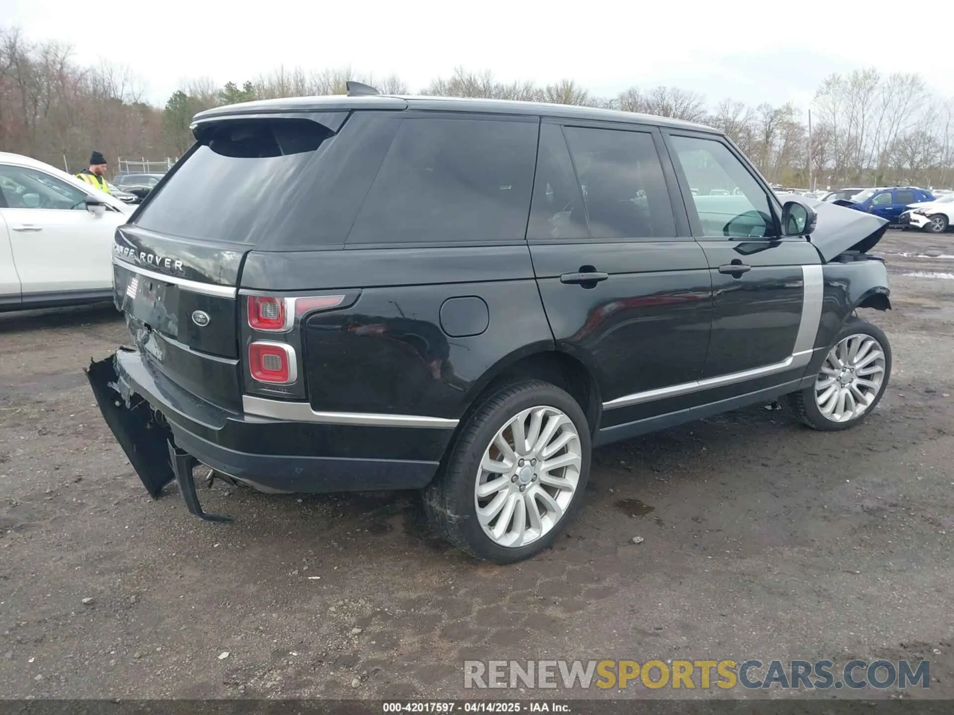 4 Фотография поврежденного автомобиля SALGS2RU3MA422587 LAND ROVER RANGE ROVER 2021