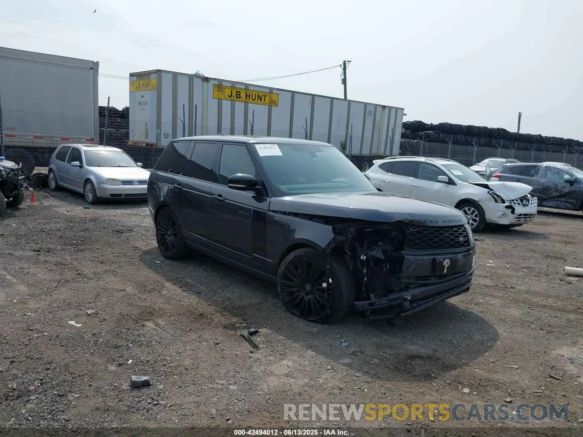 1 Photograph of a damaged car SALGS2RU3MA423688 LAND ROVER RANGE ROVER 2021