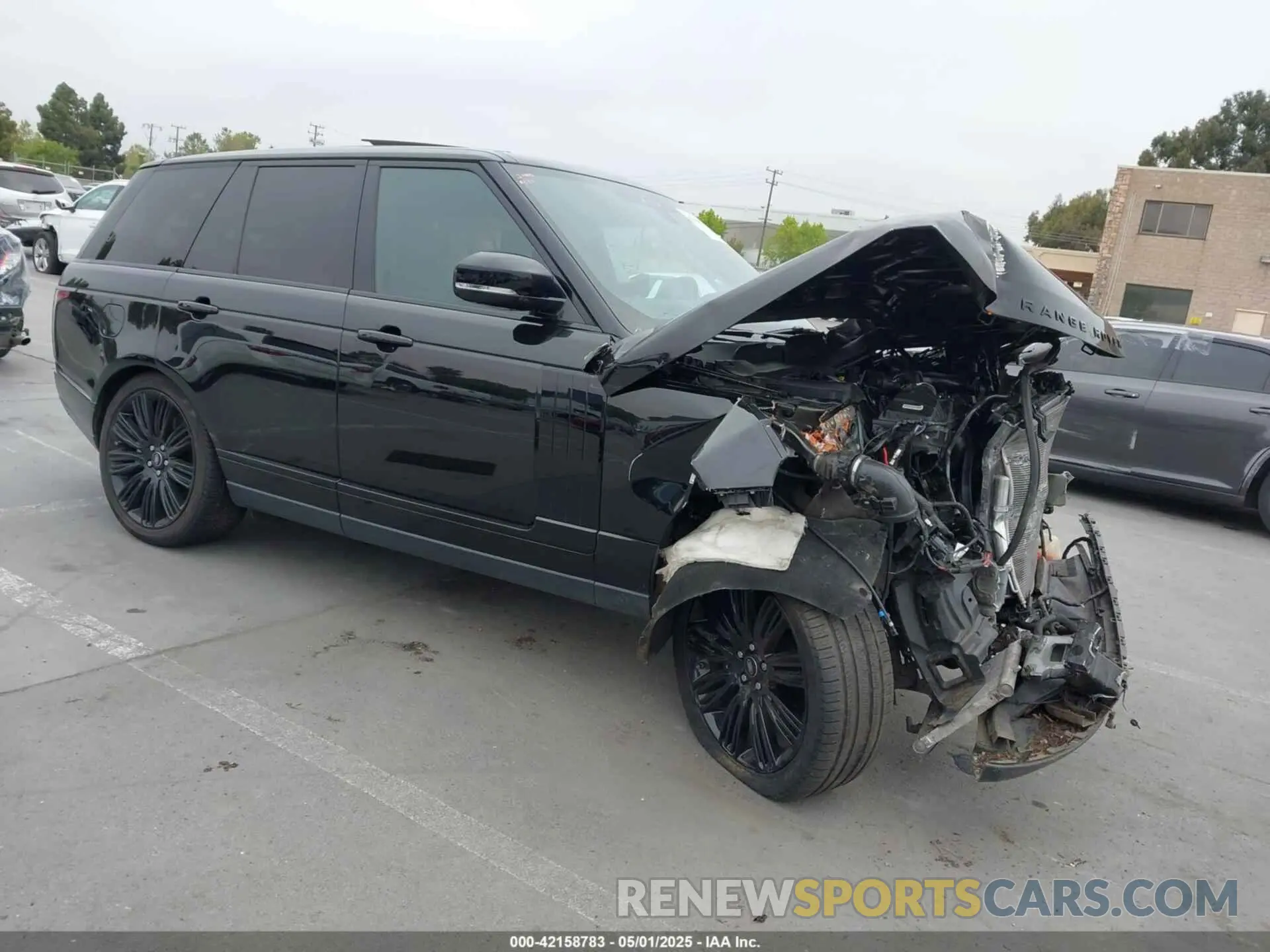 1 Photograph of a damaged car SALGS2RU4MA441990 LAND ROVER RANGE ROVER 2021