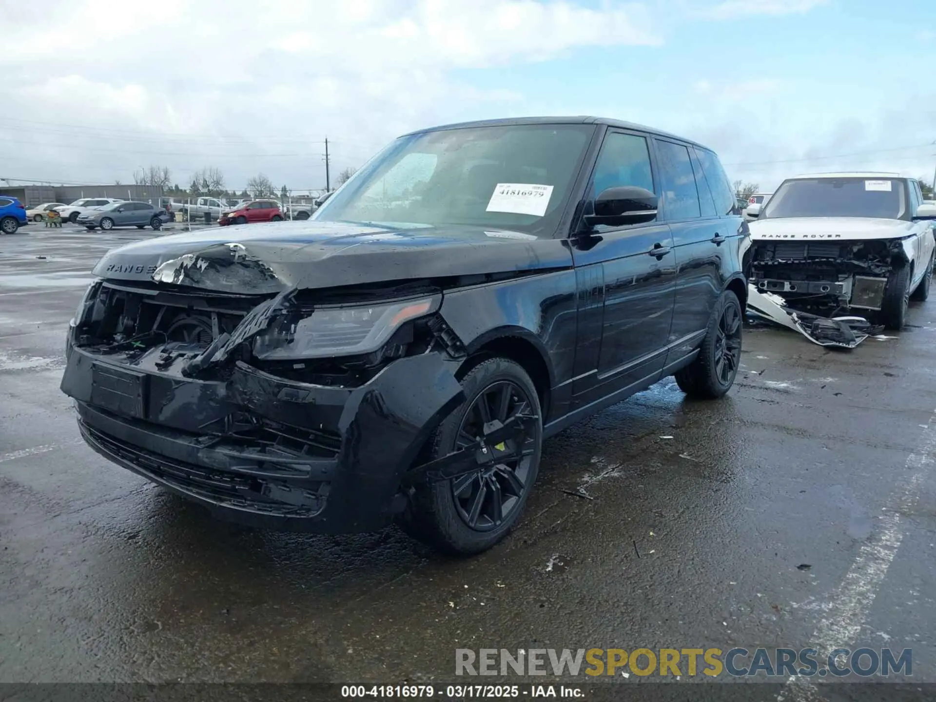 2 Фотография поврежденного автомобиля SALGS2RU4MA453296 LAND ROVER RANGE ROVER 2021