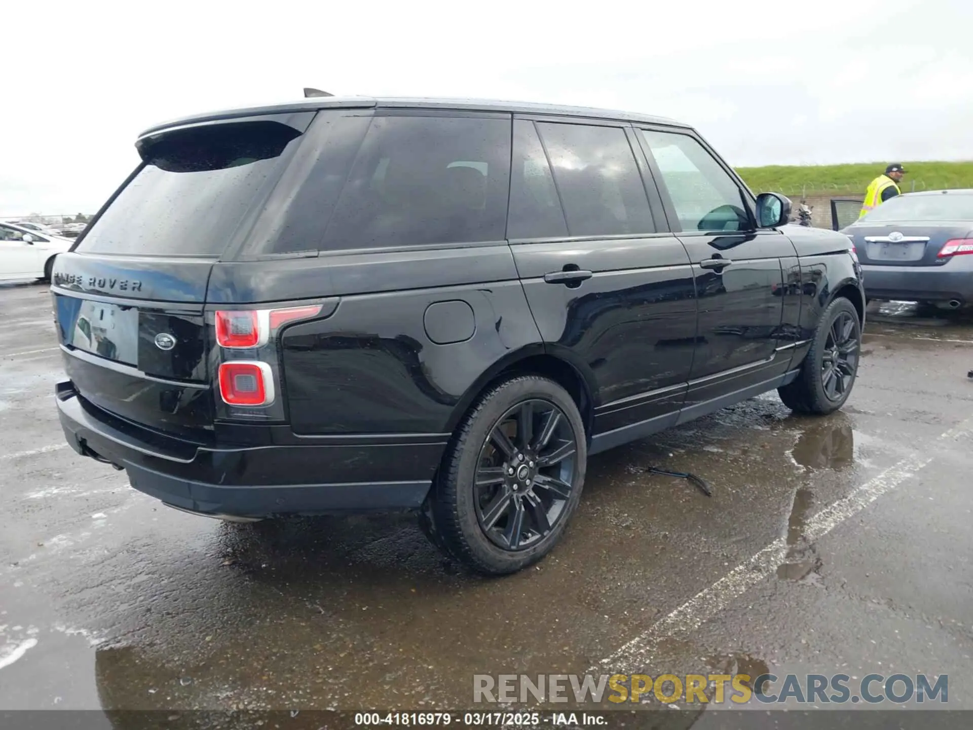 4 Фотография поврежденного автомобиля SALGS2RU4MA453296 LAND ROVER RANGE ROVER 2021