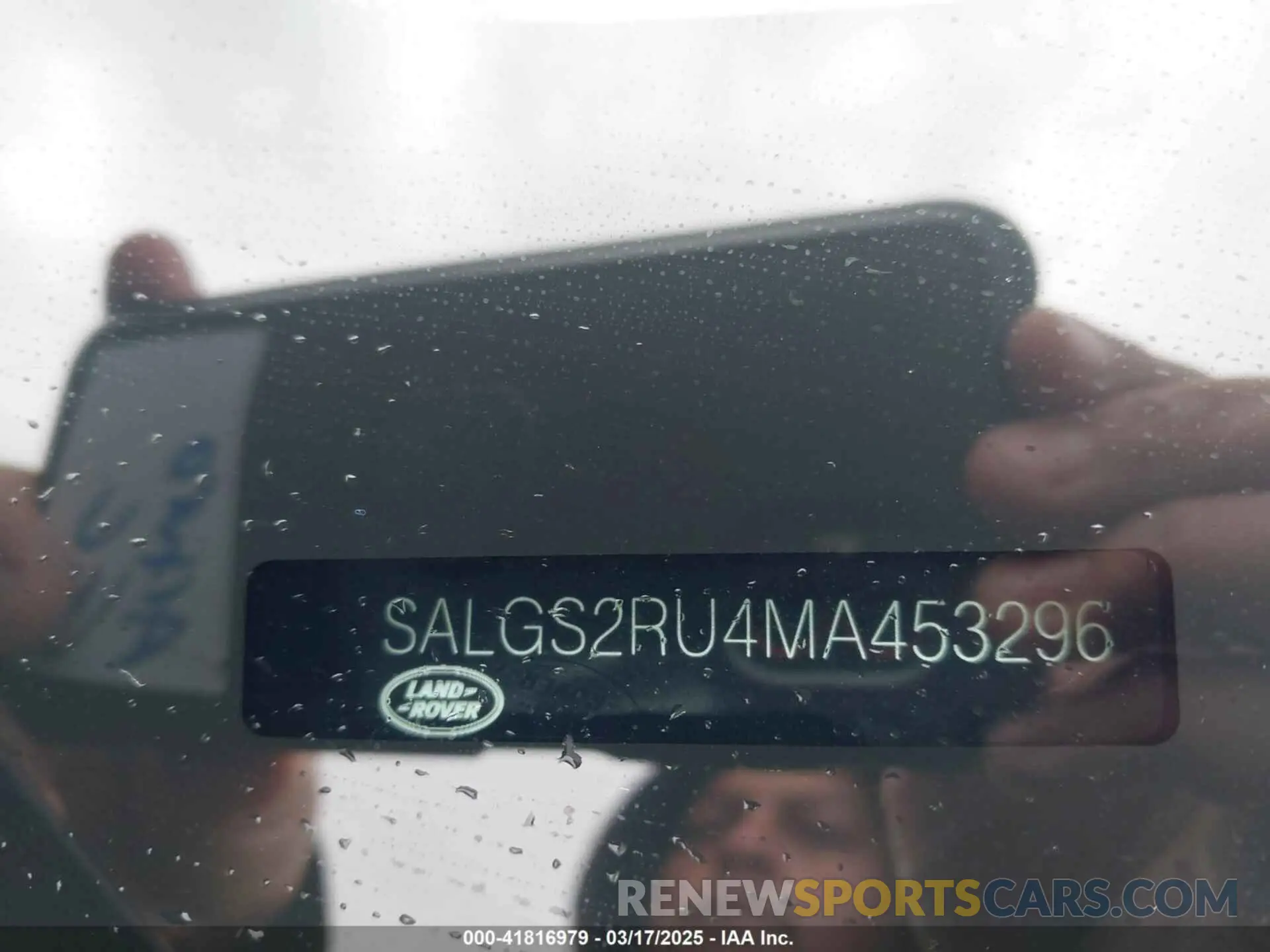 9 Фотография поврежденного автомобиля SALGS2RU4MA453296 LAND ROVER RANGE ROVER 2021
