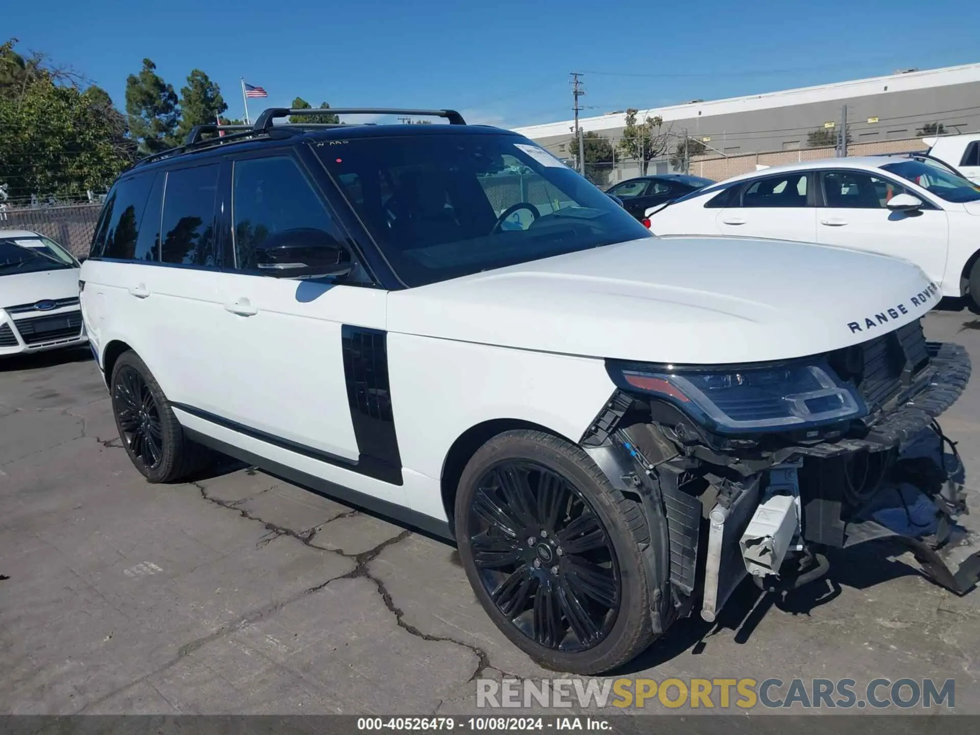 1 Photograph of a damaged car SALGS2SE7MA451402 LAND ROVER RANGE ROVER 2021