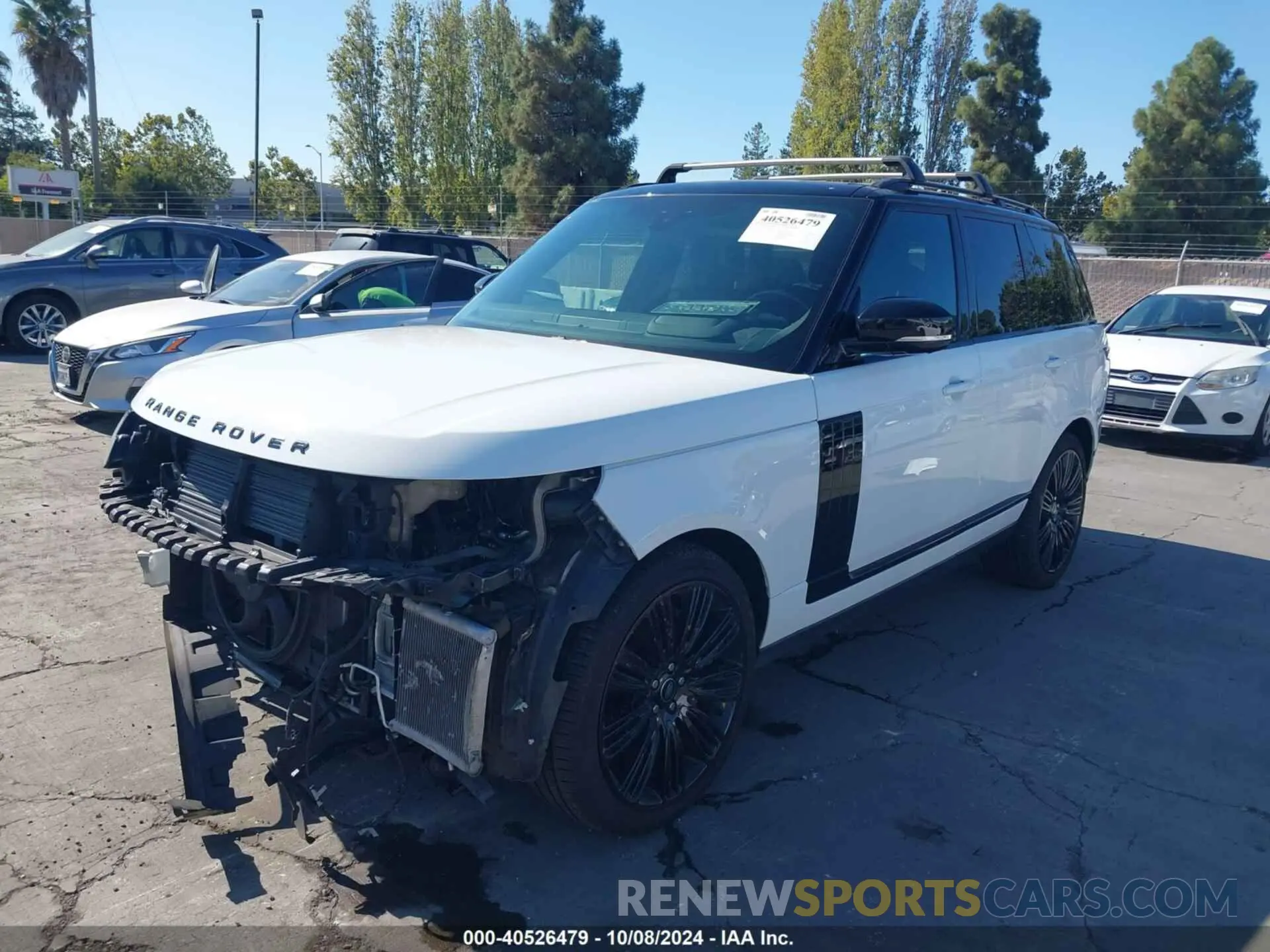 2 Photograph of a damaged car SALGS2SE7MA451402 LAND ROVER RANGE ROVER 2021