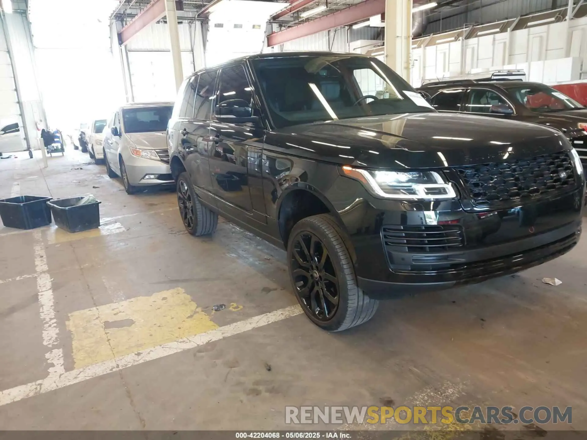 1 Фотография поврежденного автомобиля SALGS2SE8MA438691 LAND ROVER RANGE ROVER 2021