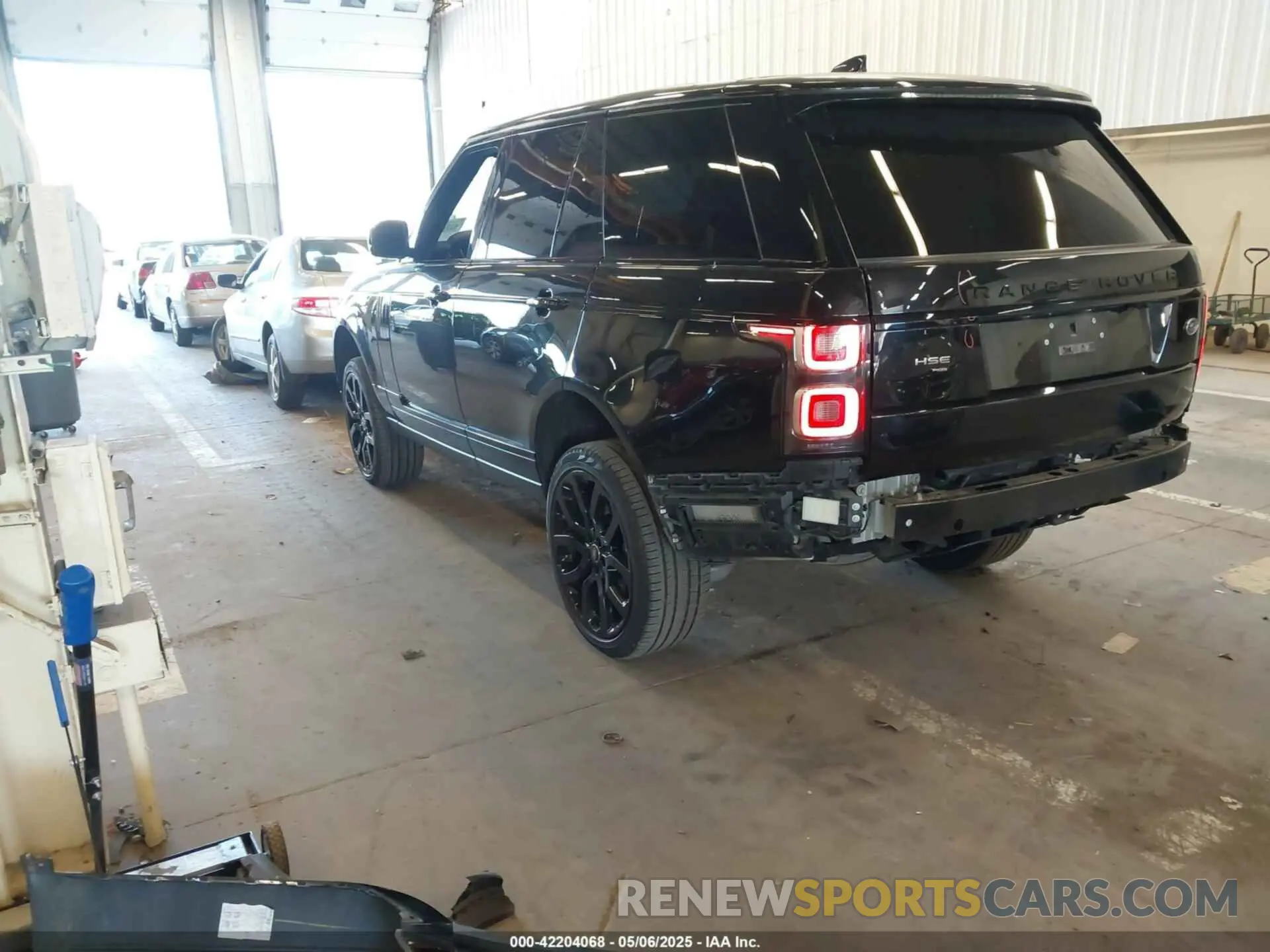 3 Фотография поврежденного автомобиля SALGS2SE8MA438691 LAND ROVER RANGE ROVER 2021