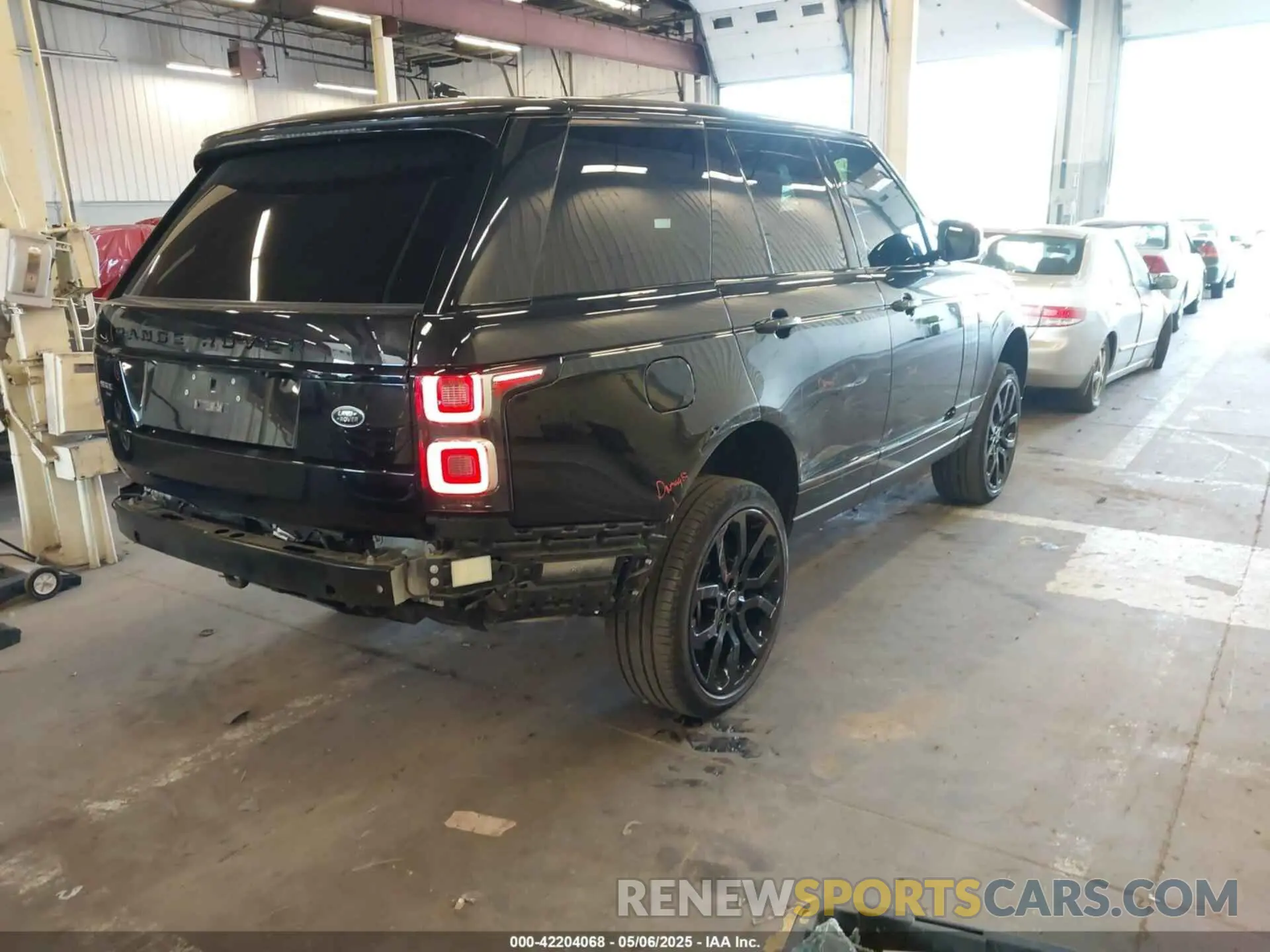 4 Фотография поврежденного автомобиля SALGS2SE8MA438691 LAND ROVER RANGE ROVER 2021