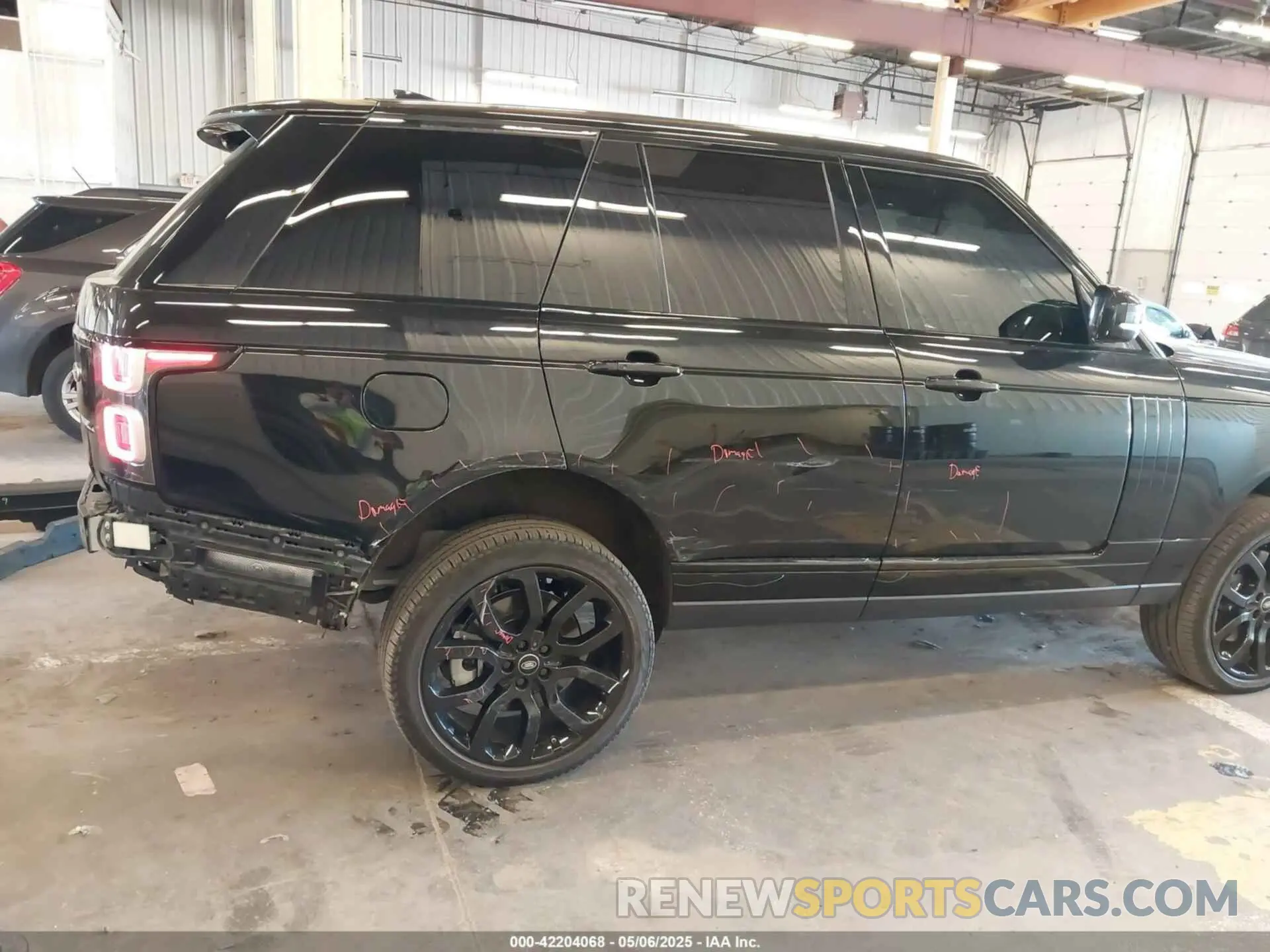 6 Фотография поврежденного автомобиля SALGS2SE8MA438691 LAND ROVER RANGE ROVER 2021