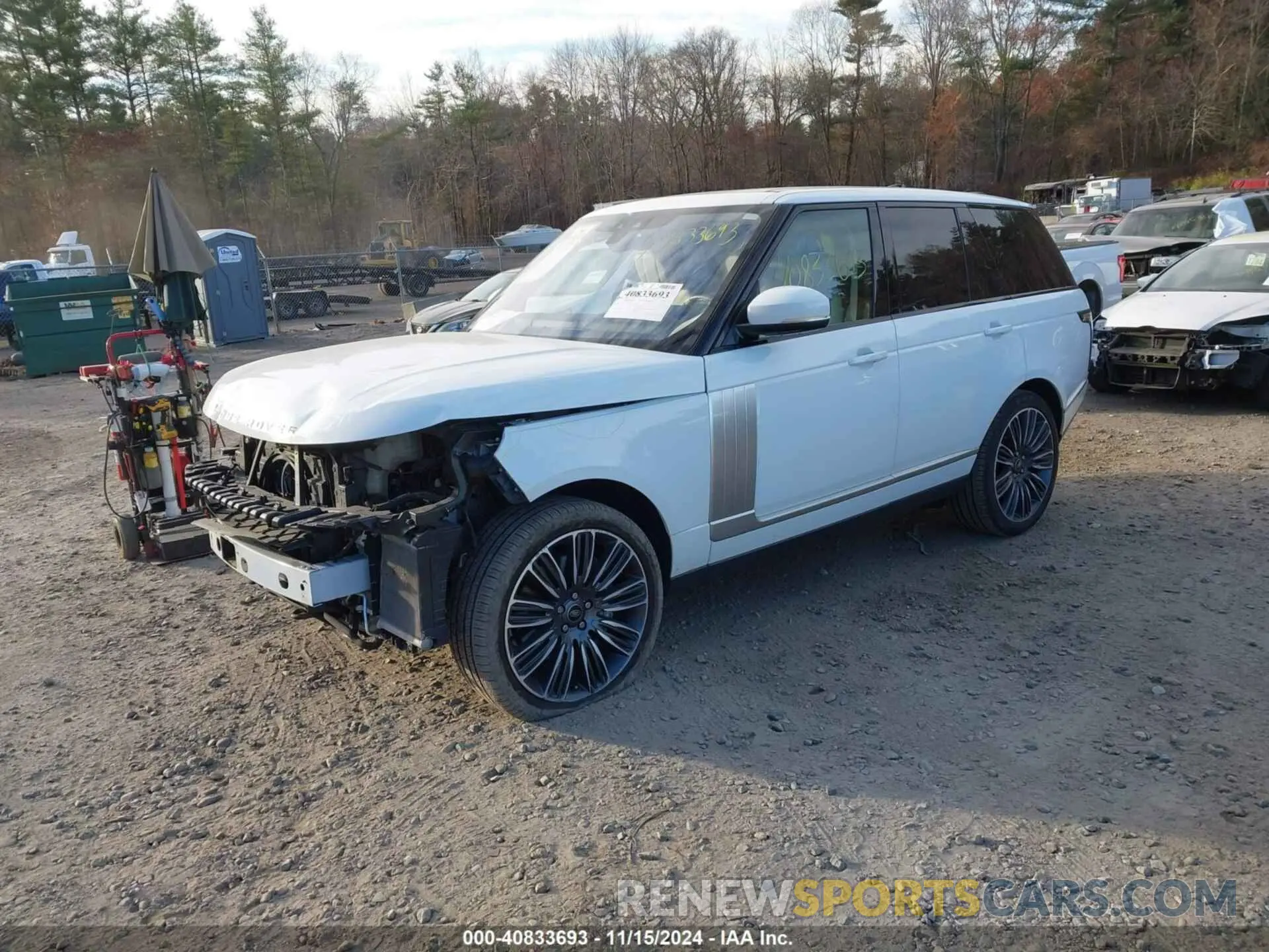 2 Фотография поврежденного автомобиля SALGS2RU9NA464652 LAND ROVER RANGE ROVER 2022