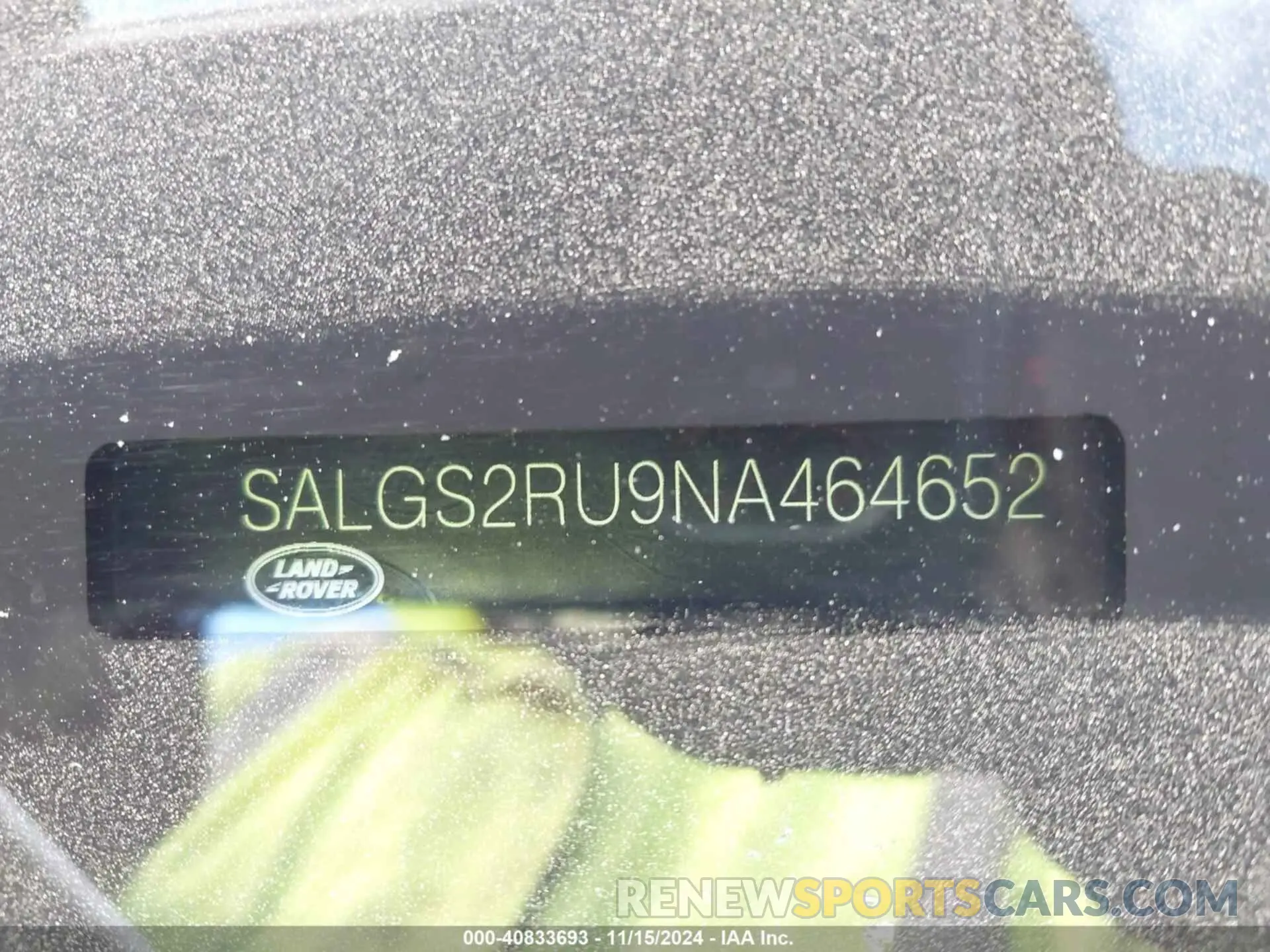 9 Фотография поврежденного автомобиля SALGS2RU9NA464652 LAND ROVER RANGE ROVER 2022