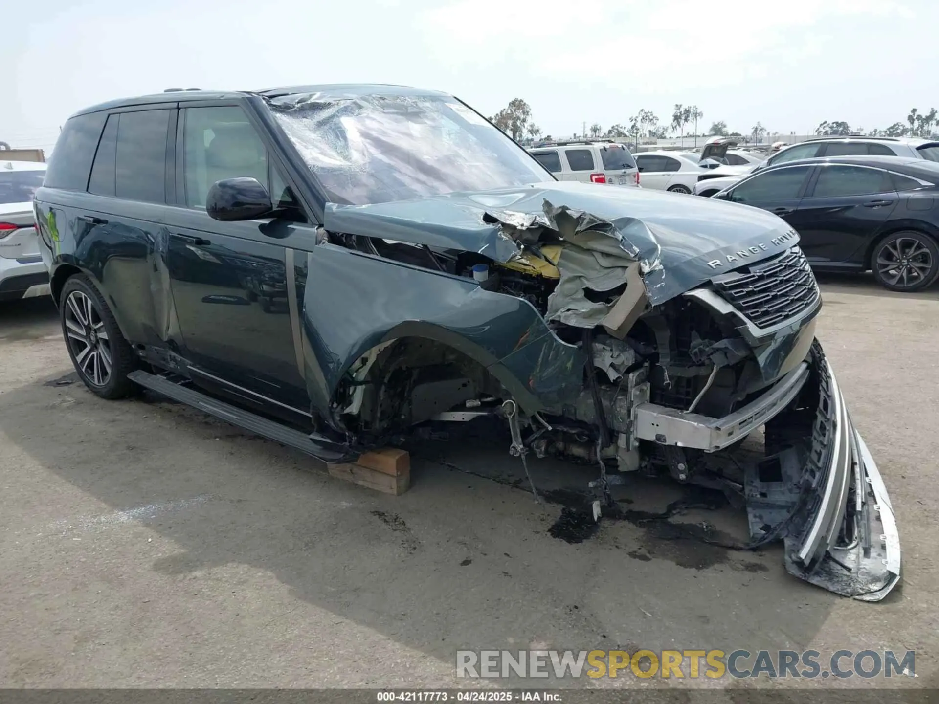 1 Фотография поврежденного автомобиля SALKP9E78PA034845 LAND ROVER RANGE ROVER 2023