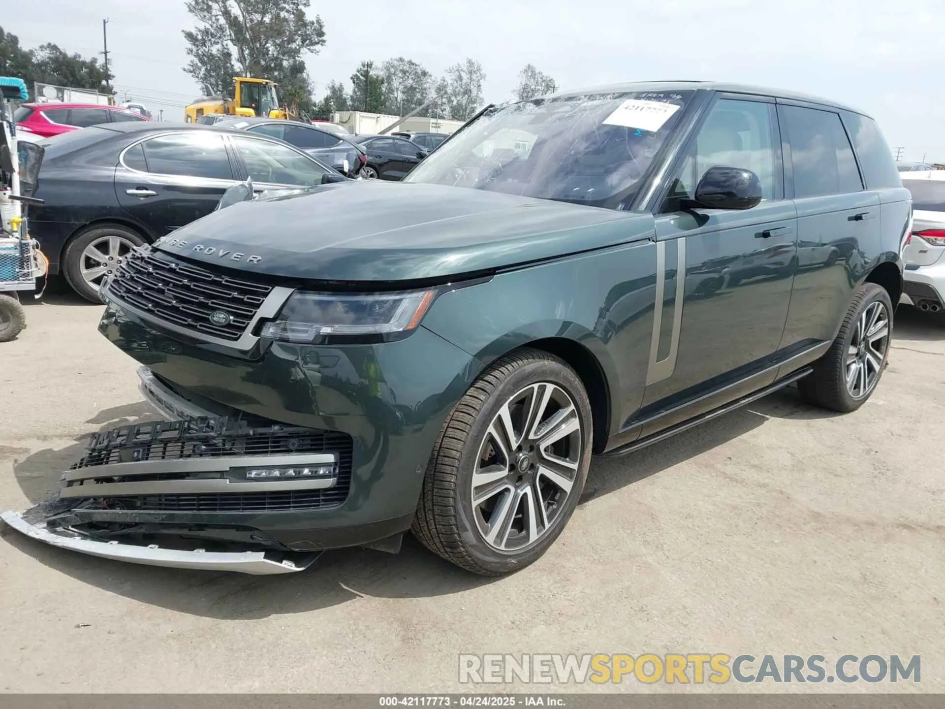 2 Фотография поврежденного автомобиля SALKP9E78PA034845 LAND ROVER RANGE ROVER 2023