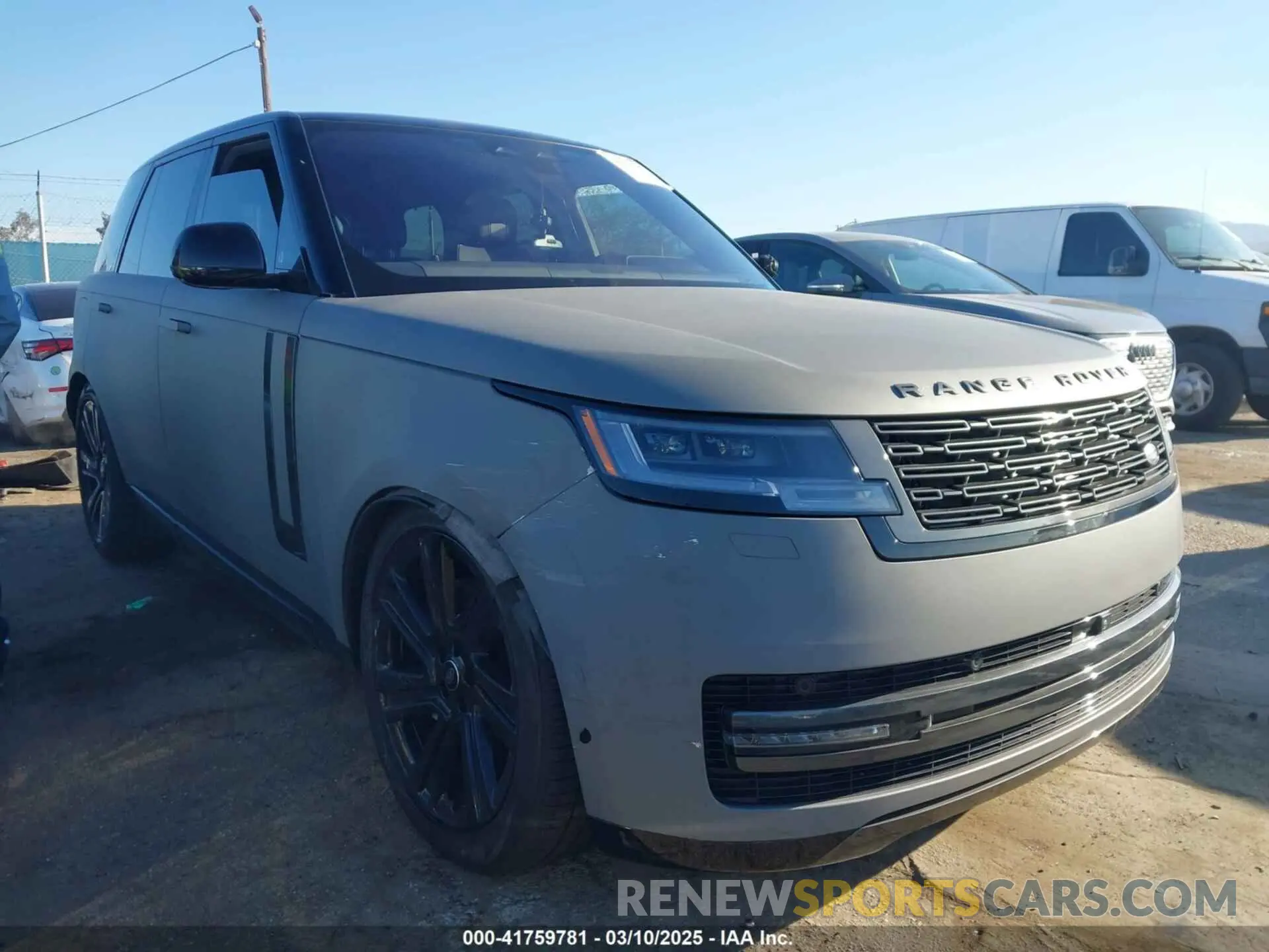 1 Фотография поврежденного автомобиля SALKP9FU9PA044756 LAND ROVER RANGE ROVER 2023