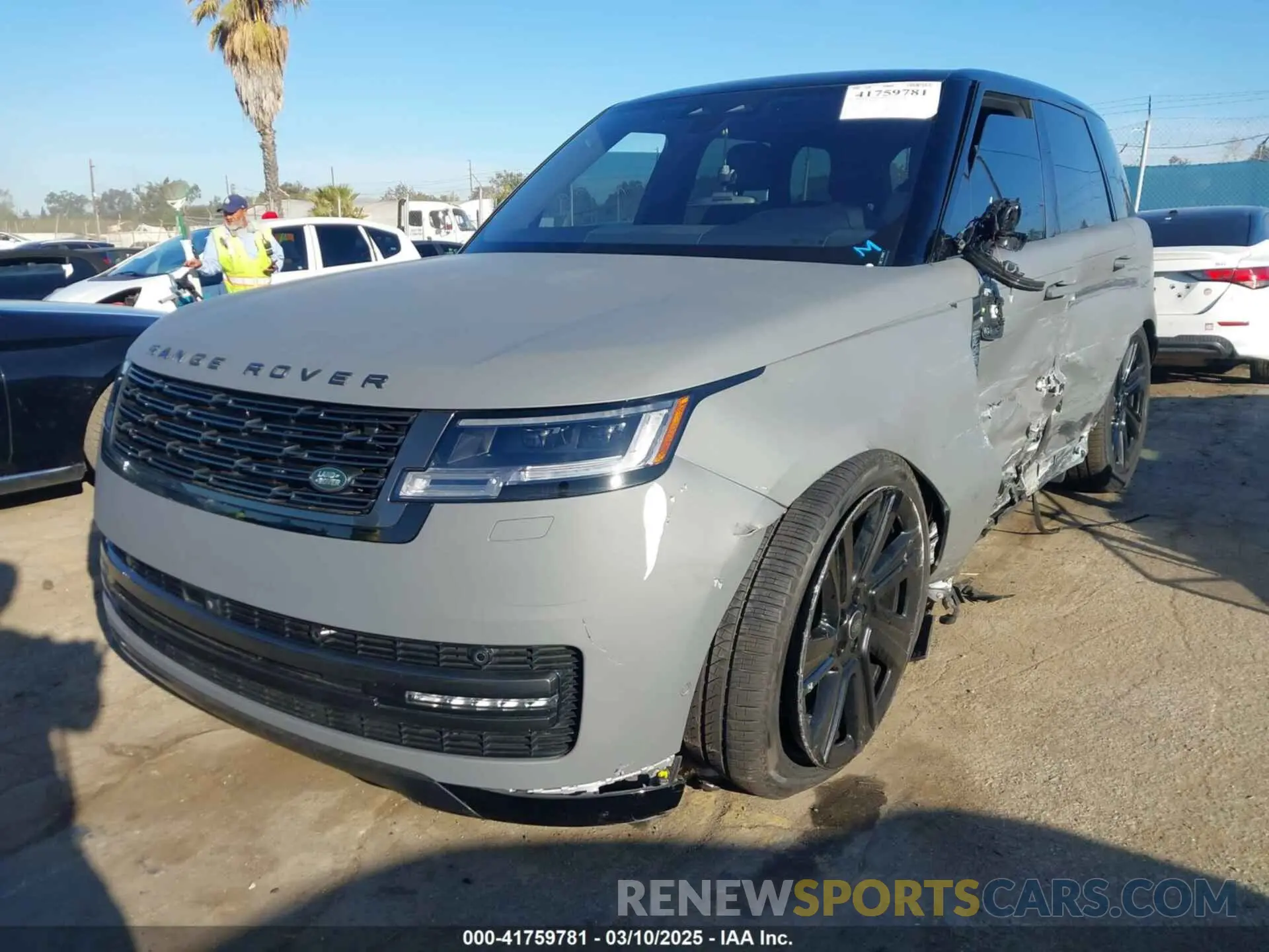 2 Фотография поврежденного автомобиля SALKP9FU9PA044756 LAND ROVER RANGE ROVER 2023