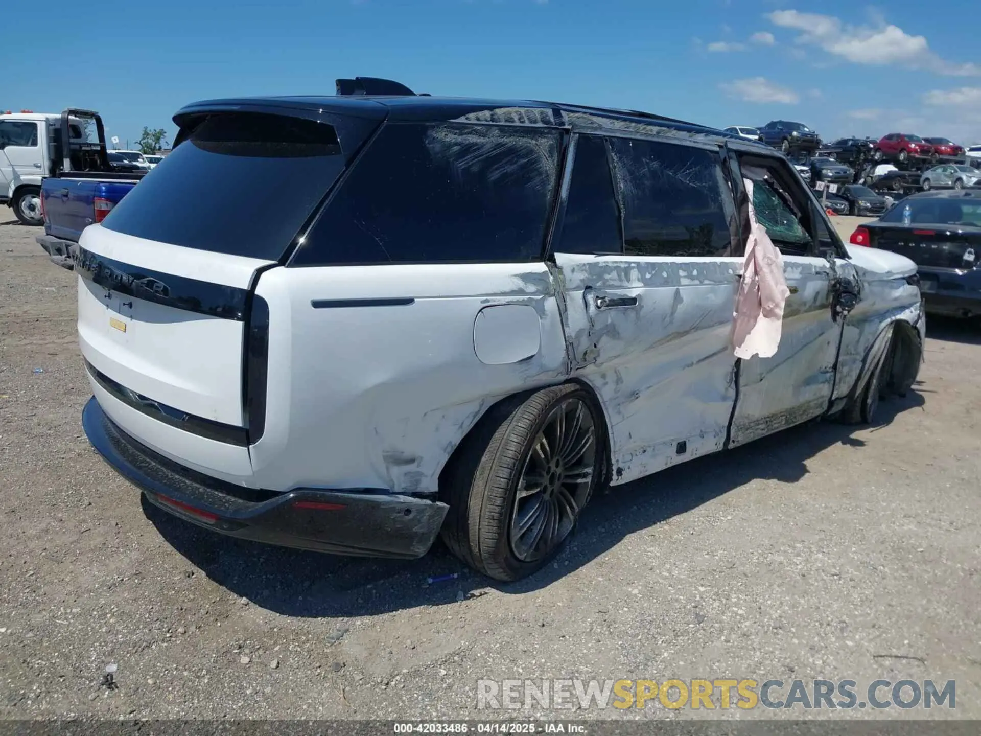 4 Фотография поврежденного автомобиля SALK1BE92RA209166 LAND ROVER RANGE ROVER 2024