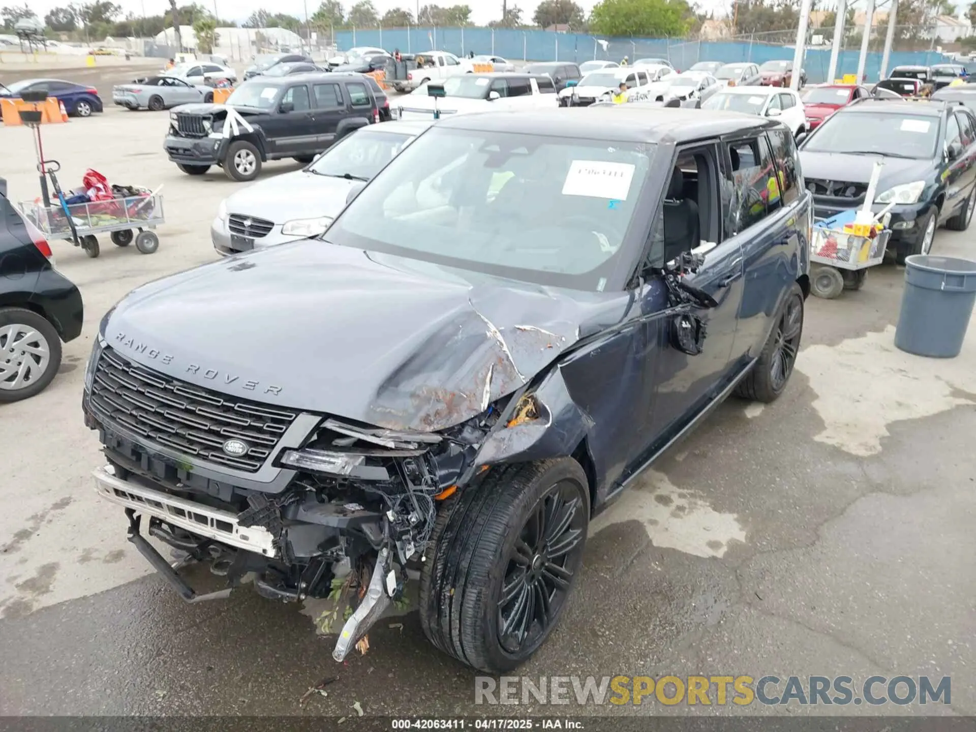 6 Фотография поврежденного автомобиля SALKP9E96RA240556 LAND ROVER RANGE ROVER 2024